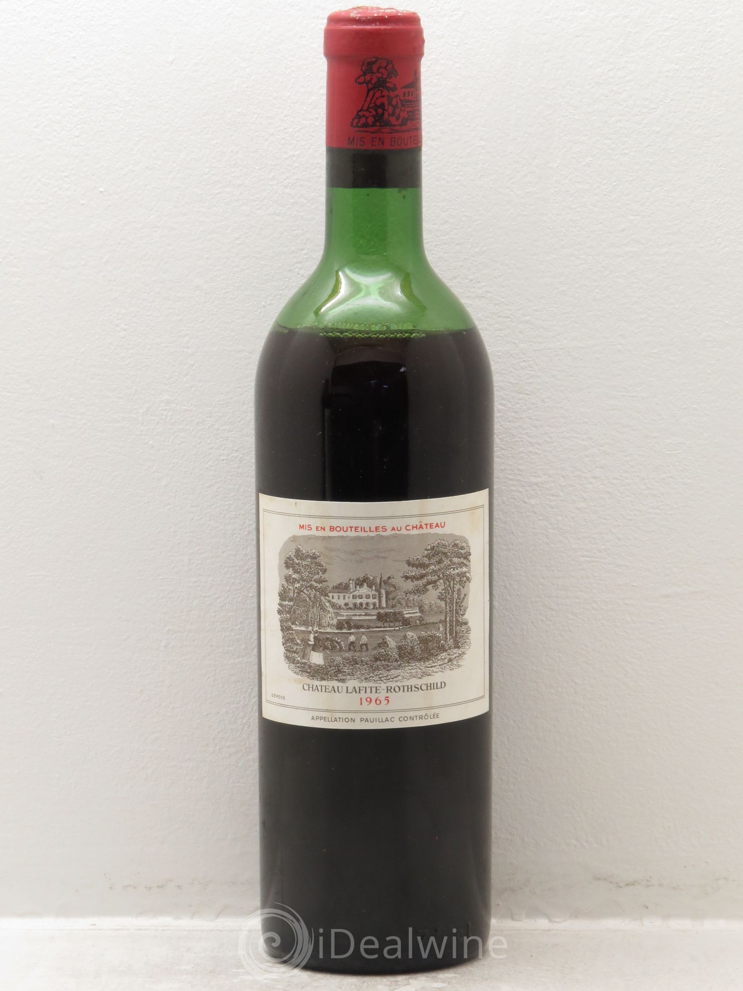 Château Lafite Rothschild 1er Grand Cru Classé 1965 - Lot de 1 bouteille - 0
