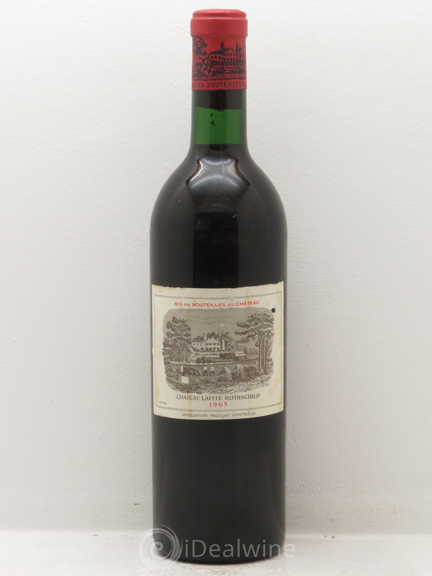 Château Lafite Rothschild 1er Grand Cru Classé 1965 - Lot de 1 bouteille - 0