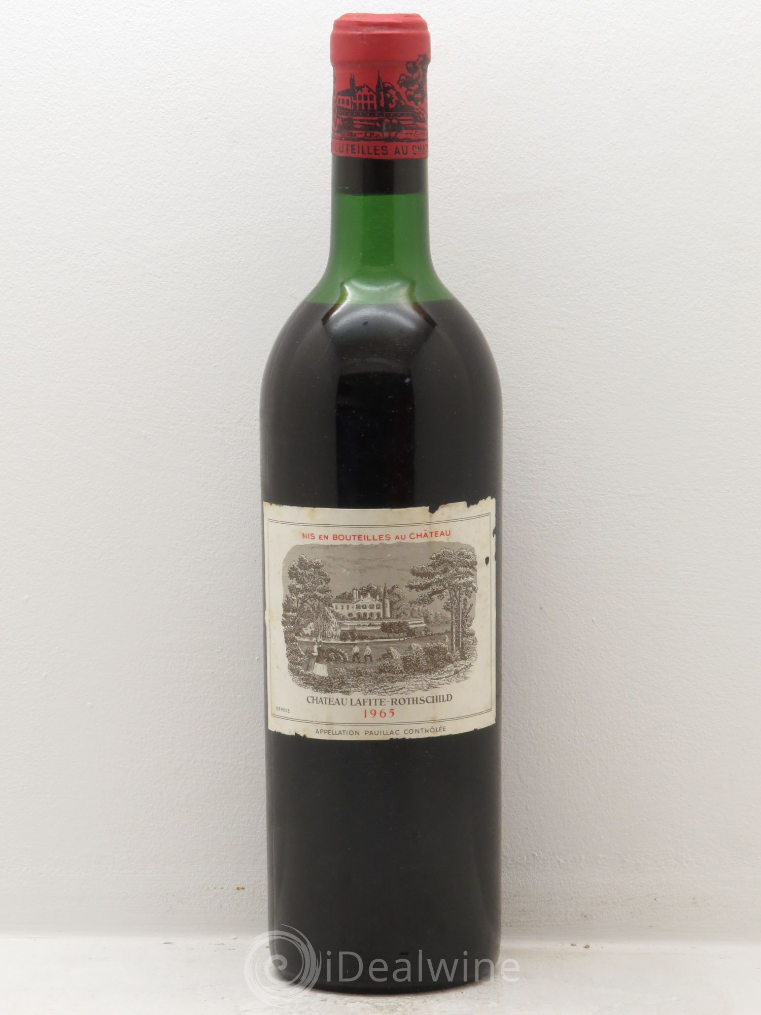 Château Lafite Rothschild 1er Grand Cru Classé 1965 - Lot de 1 bouteille - 0