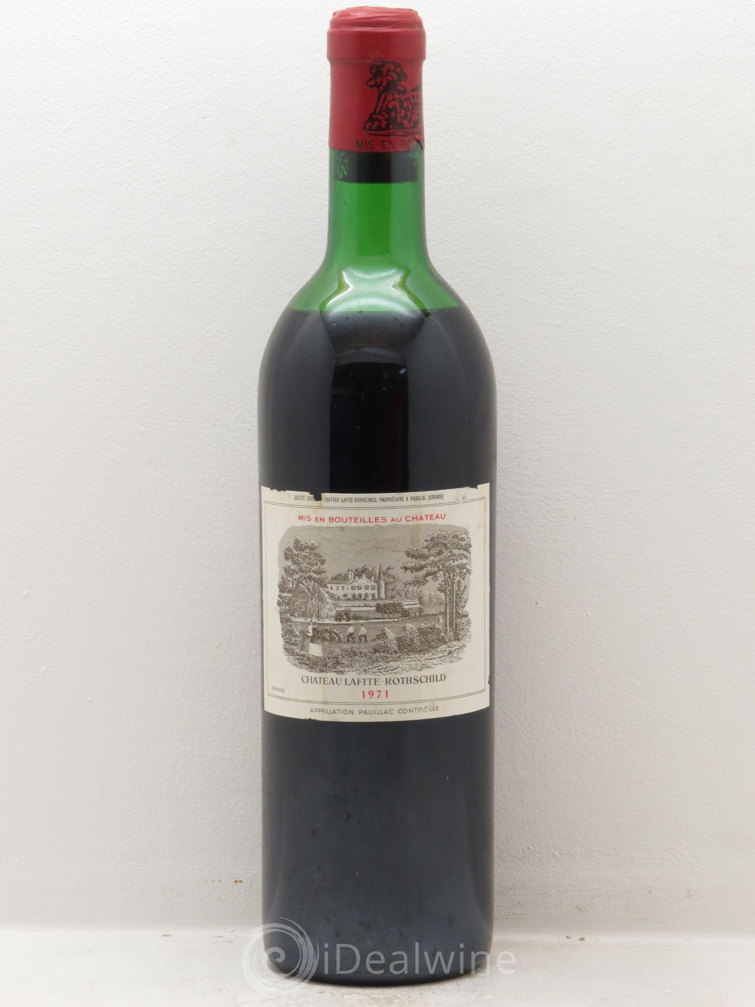 Château Lafite Rothschild 1er Grand Cru Classé 1971 - Lot de 1 bouteille - 0