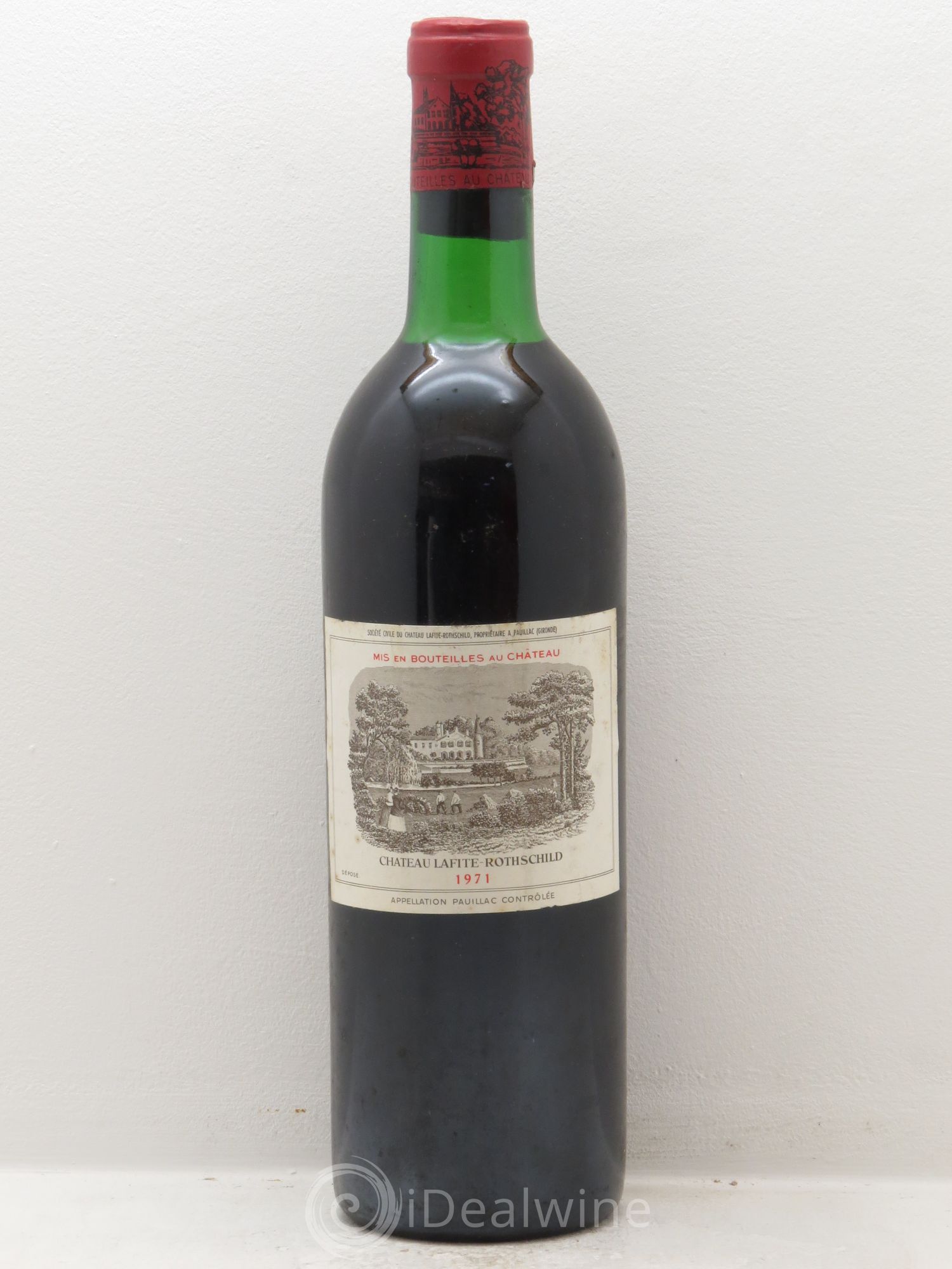 Château Lafite Rothschild 1er Grand Cru Classé 1971 - Lot de 1 bouteille - 0