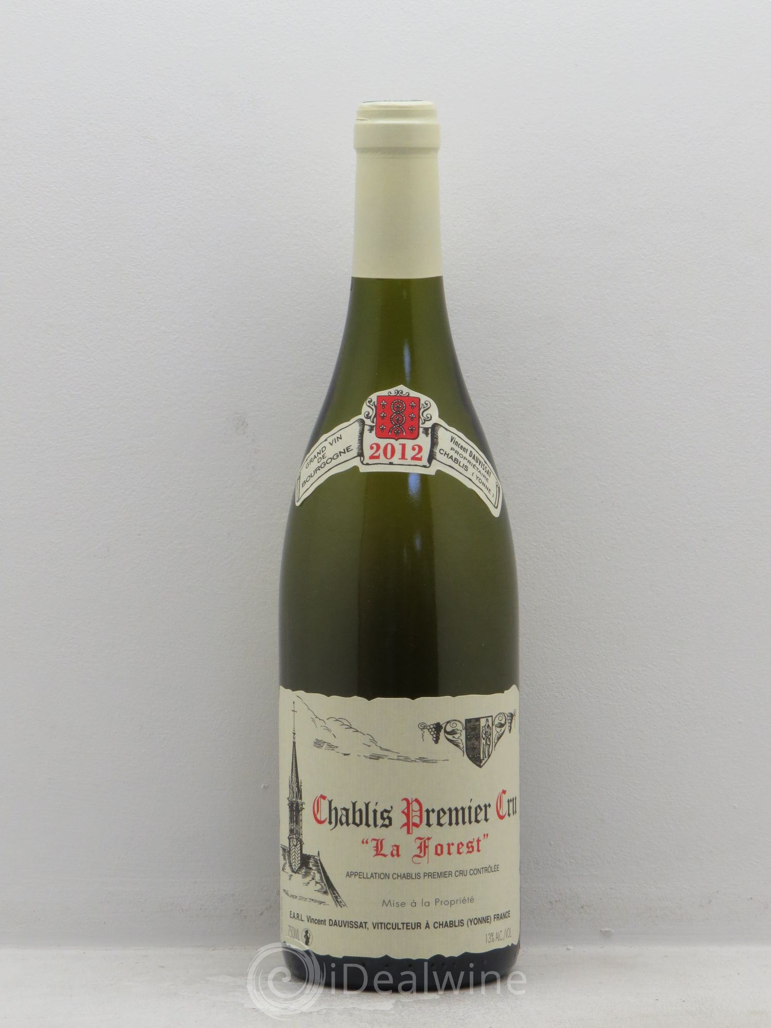Chablis 1er Cru La Forest Vincent Dauvissat (Domaine) 2012 - Lot de 6 bouteilles - 0