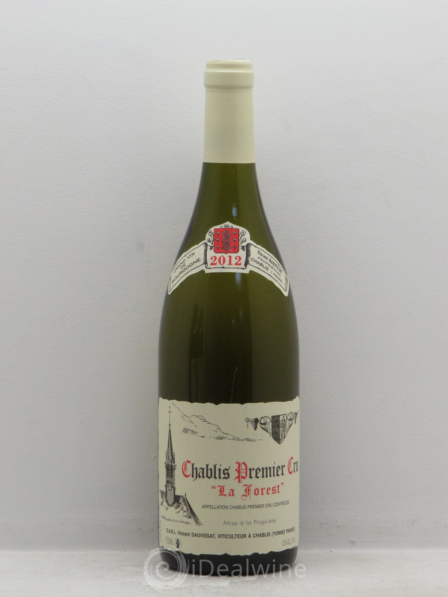 Chablis 1er Cru La Forest Vincent Dauvissat (Domaine) 2012 - Lot de 1 bouteille - 0