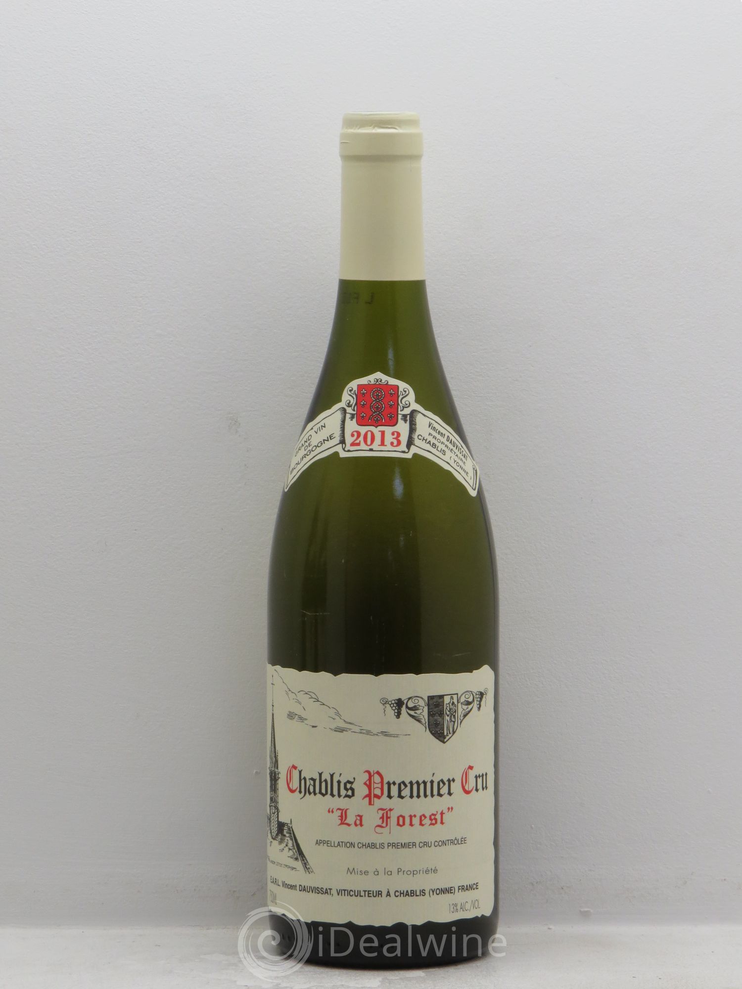 Chablis 1er Cru La Forest Vincent Dauvissat (Domaine) 2013 - Lot de 1 bouteille - 0