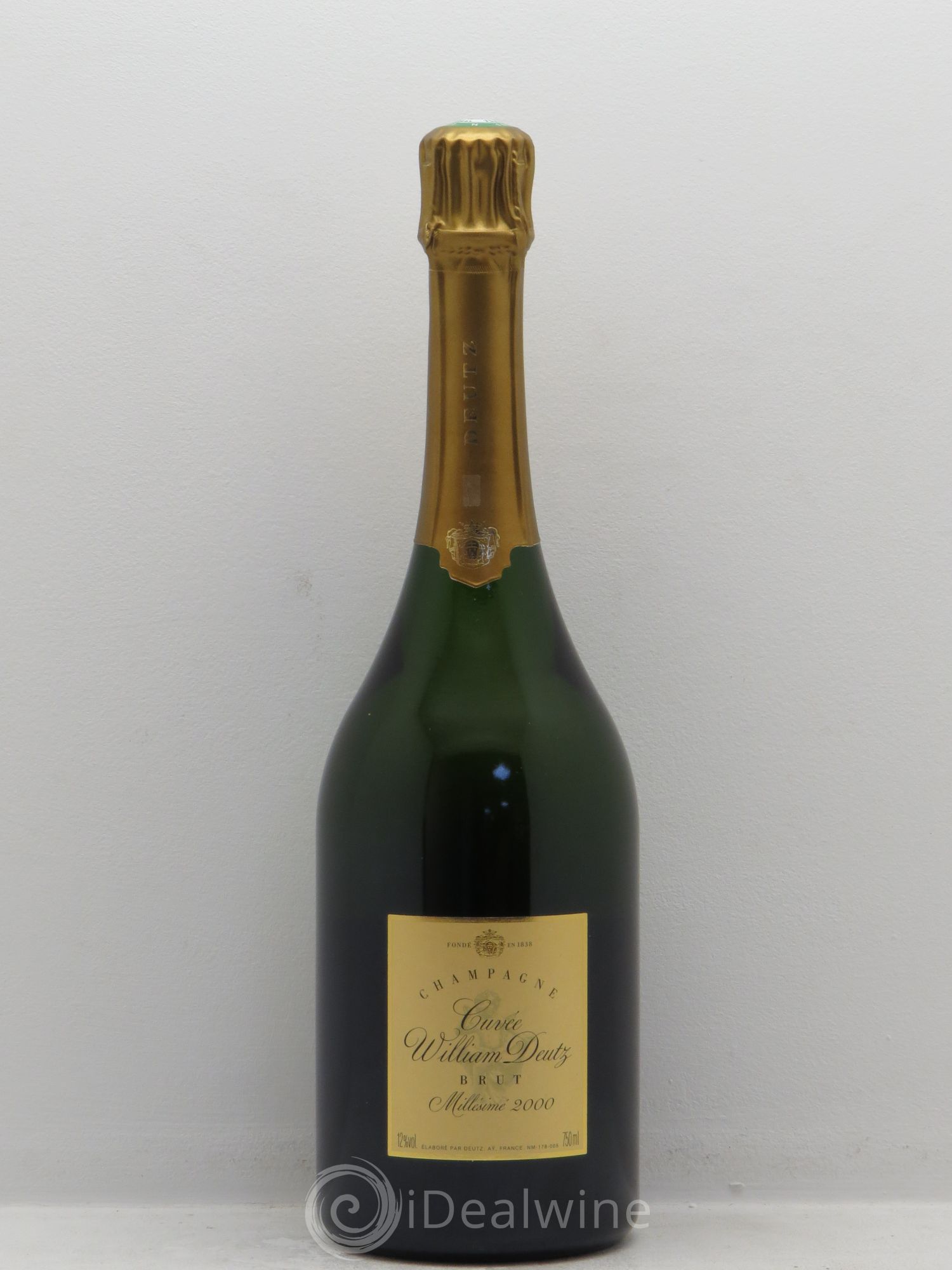 Cuvée William Deutz Deutz 2000 - Lot de 1 bouteille - 0