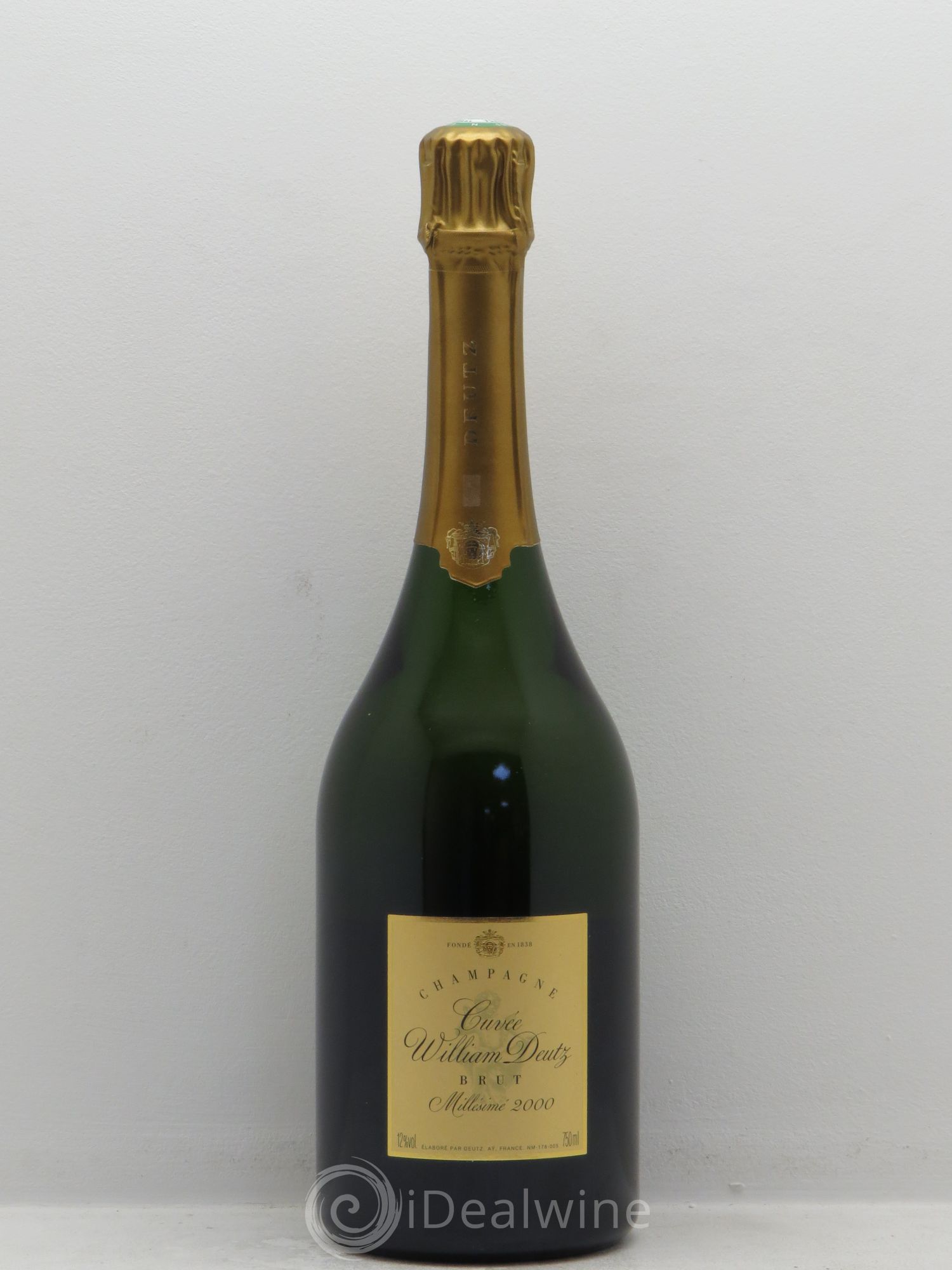 Cuvée William Deutz Deutz 2000 - Lot de 1 bouteille - 0