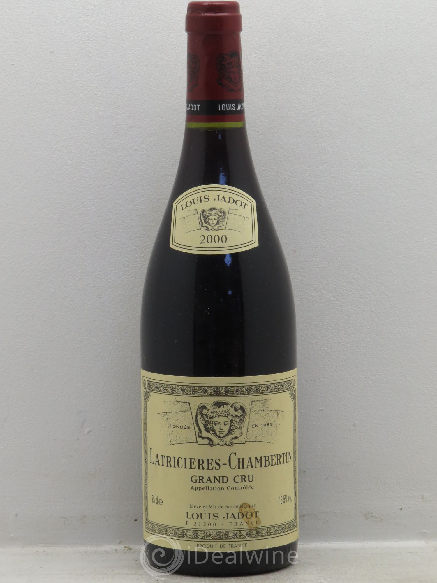 Latricières-Chambertin Grand Cru Maison Louis Jadot 2000 - Lot de 6 bouteilles - 0