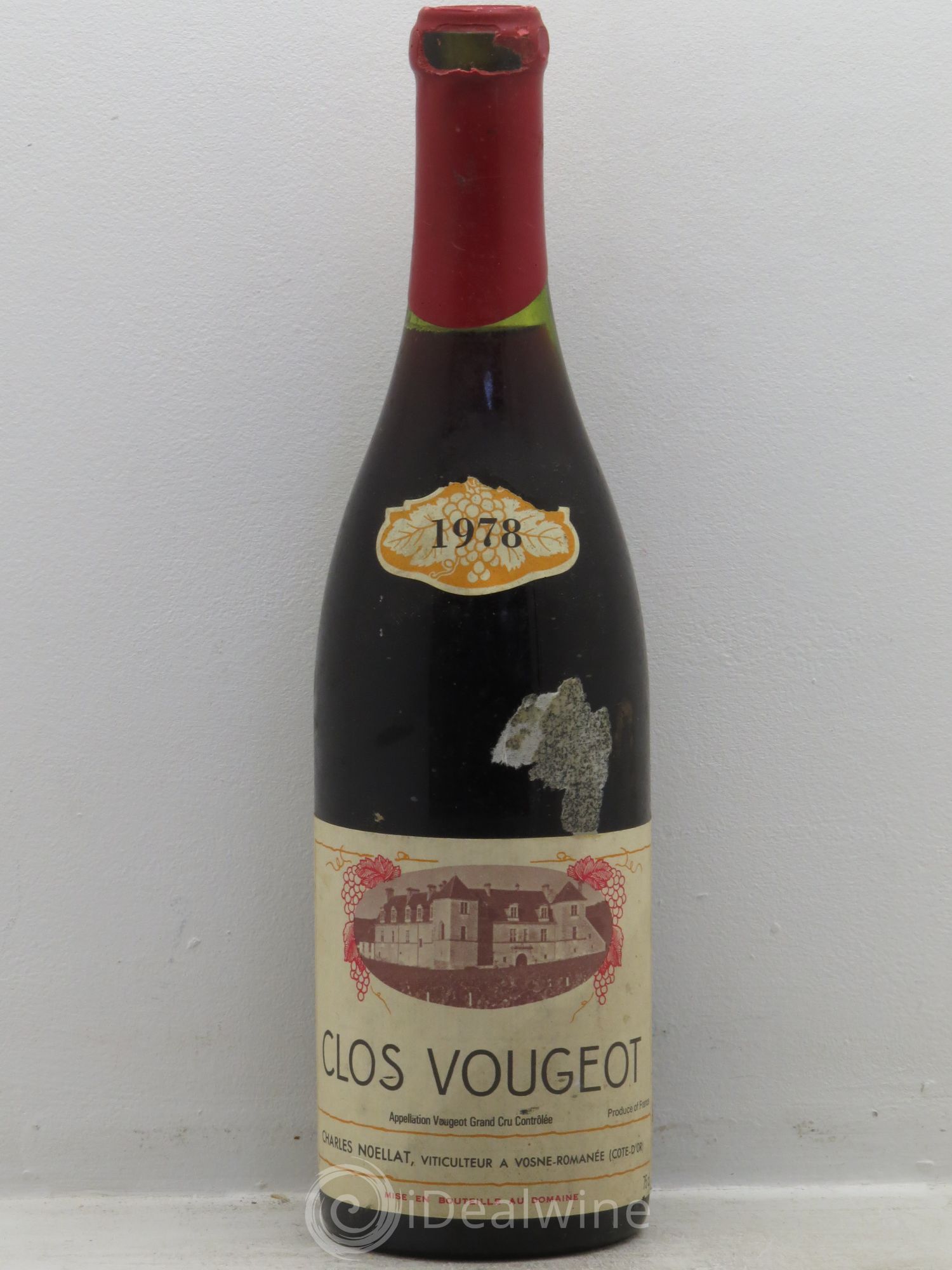 Clos de Vougeot Grand Cru Charles Noëllat 1978 - Posten von 1 Flasche - 0