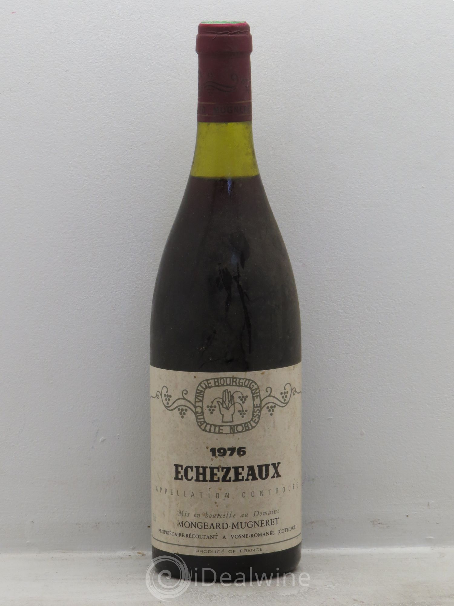 Echezeaux Grand Cru Mongeard-Mugneret (Domaine) 1976 - Lot de 1 bouteille - 0