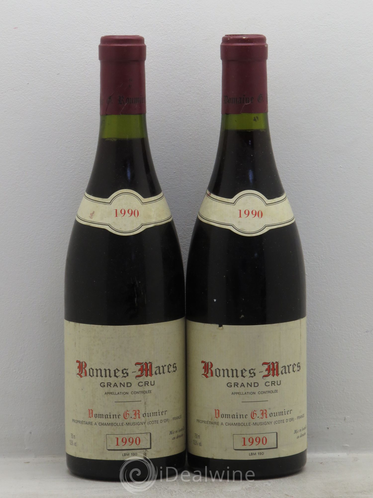 Bonnes-Mares Grand Cru Georges Roumier (Domaine) 1990 - Lot de 2 bouteilles - 0