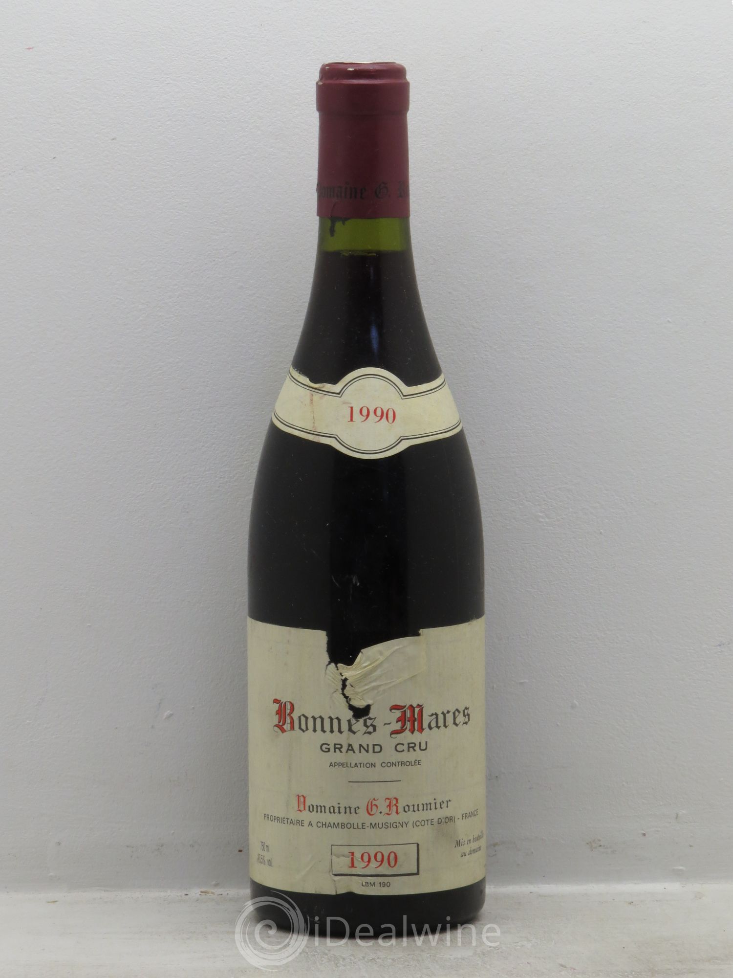 Bonnes-Mares Grand Cru Georges Roumier (Domaine) 1990 - Lot de 1 bouteille - 0