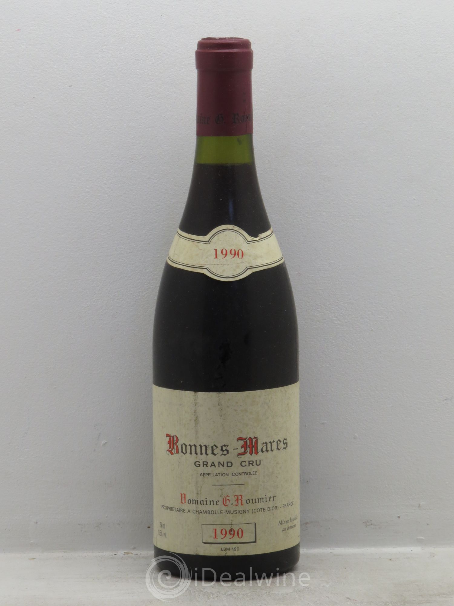 Bonnes-Mares Grand Cru Georges Roumier (Domaine) 1990 - Lot de 1 bouteille - 0