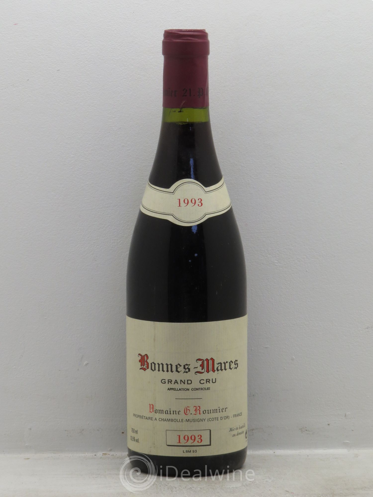 Bonnes-Mares Grand Cru Georges Roumier (Domaine) 1993 - Lot de 1 bouteille - 0
