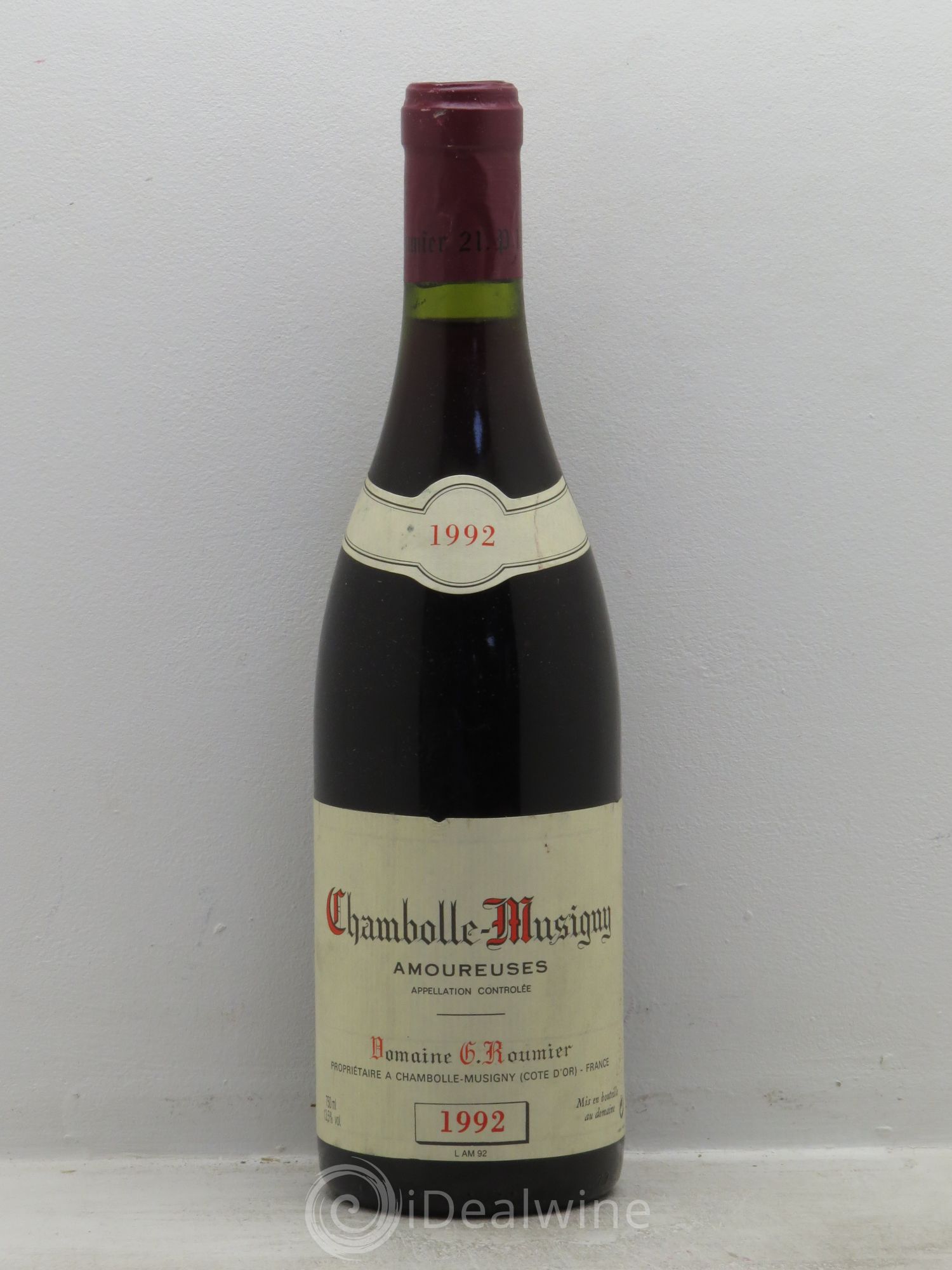 Chambolle-Musigny 1er Cru Les Amoureuses Georges Roumier (Domaine) 1992 - Lot de 1 bouteille - 0