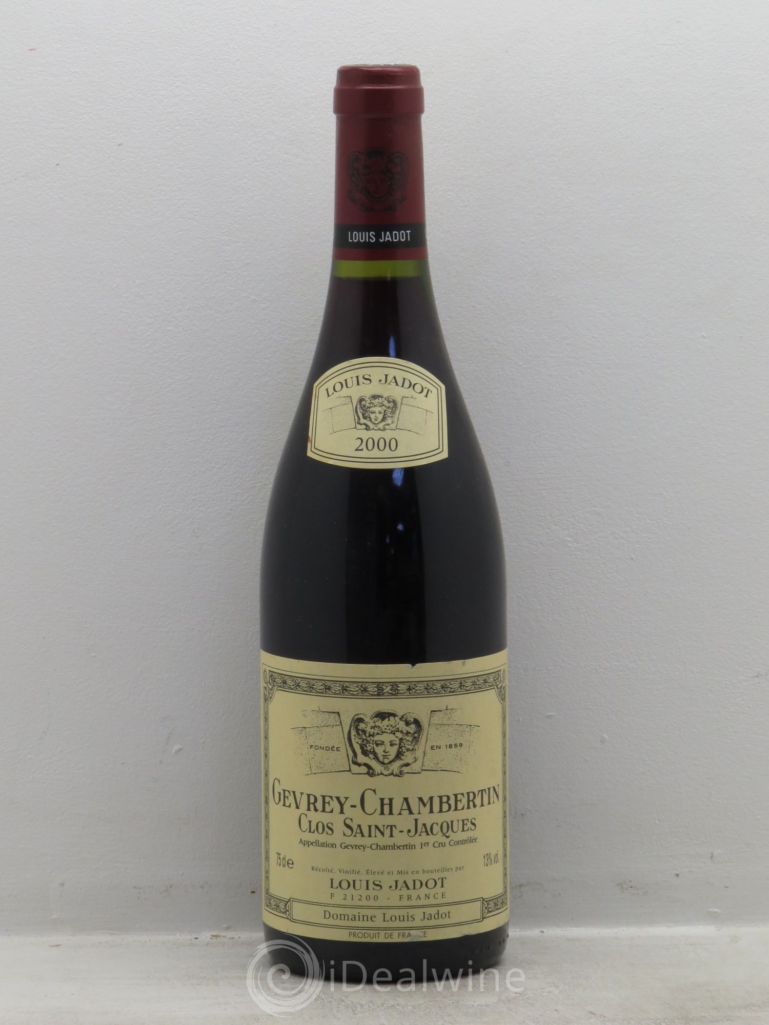 Gevrey-Chambertin 1er Cru Clos Saint Jacques Domaine Louis Jadot 2000 - Lot de 6 bouteilles - 0