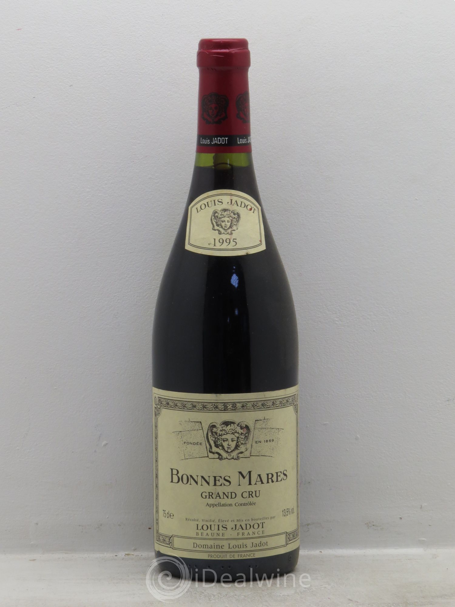 Bonnes-Mares Grand Cru Domaine Louis Jadot 1995 - Lot de 1 bouteille - 0