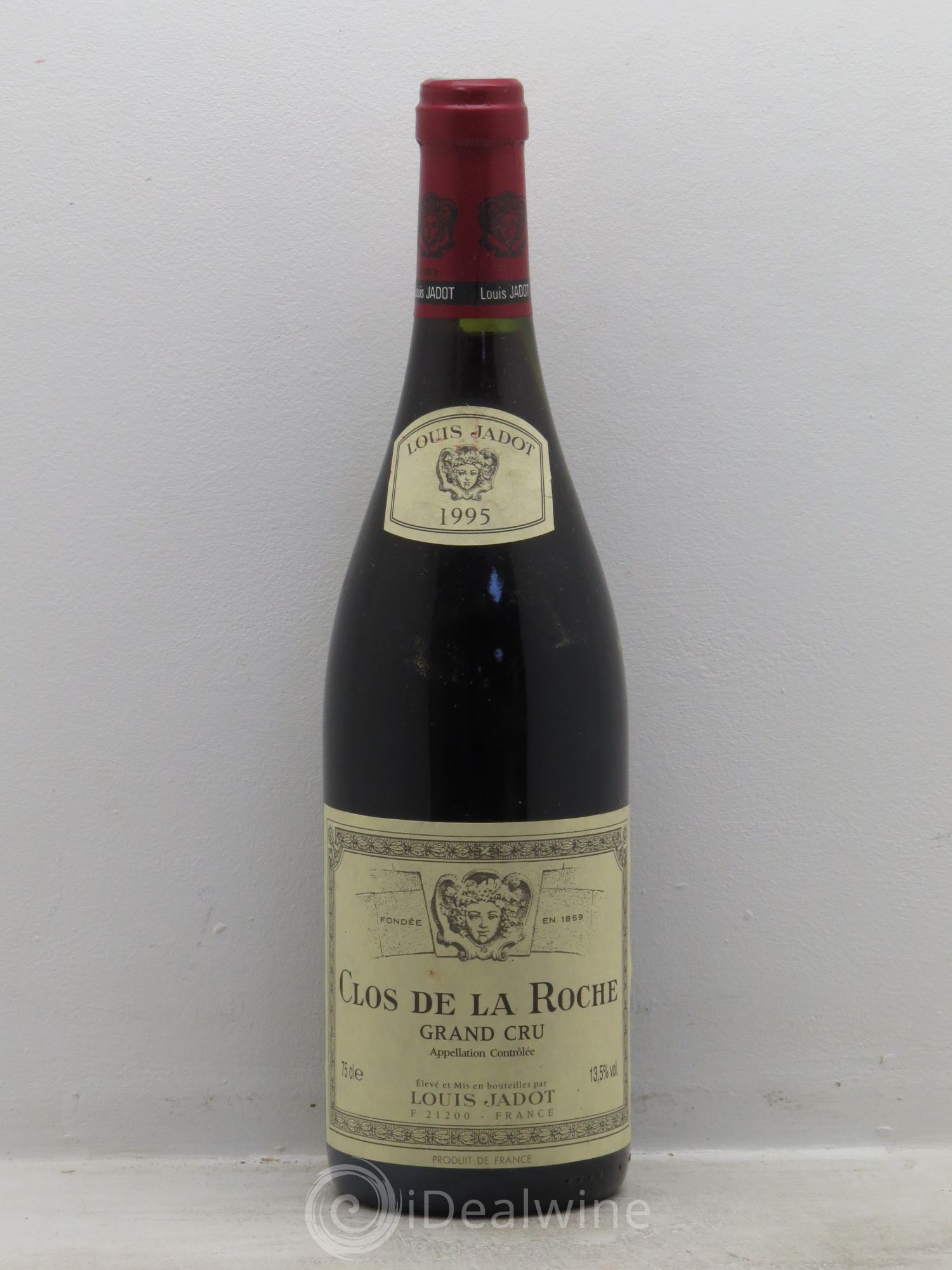 Clos de la Roche Grand Cru Maison Louis Jadot 1995 - Lot de 1 bouteille - 0