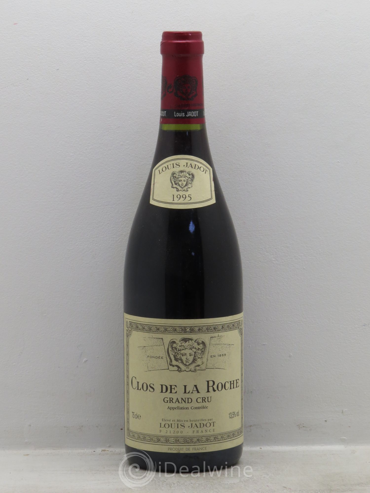Clos de la Roche Grand Cru Maison Louis Jadot 1995 - Lot de 1 bouteille - 0
