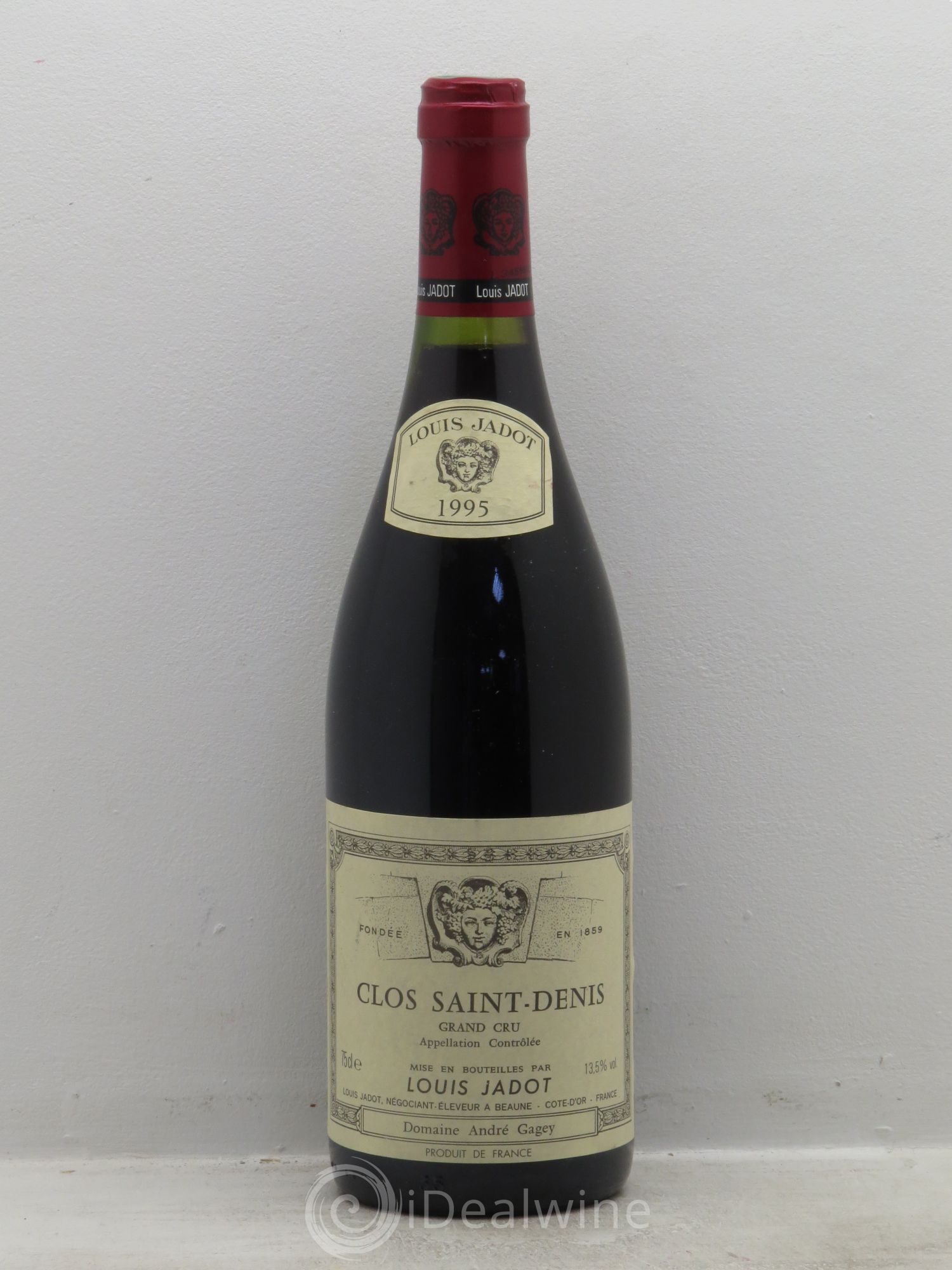 Clos Saint-Denis Grand Cru Maison Louis Jadot 1995 - Lot de 1 bouteille - 0