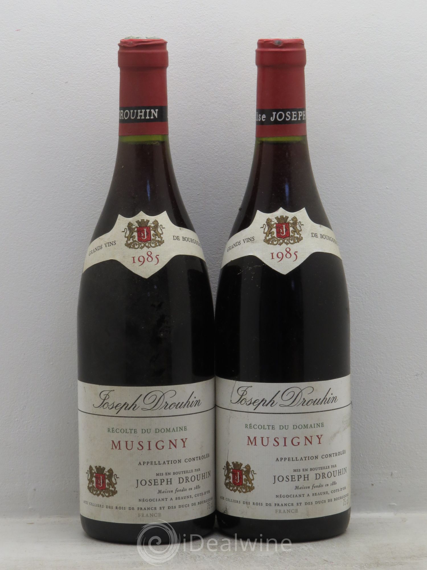 Musigny Grand Cru Joseph Drouhin 1985 - Lot de 2 bouteilles - 0