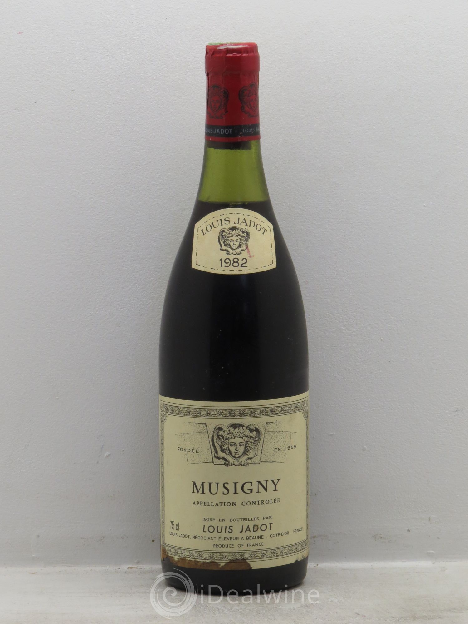 Musigny Grand Cru Louis Jadot (Domaine) 1982 - Lot de 1 bouteille - 0