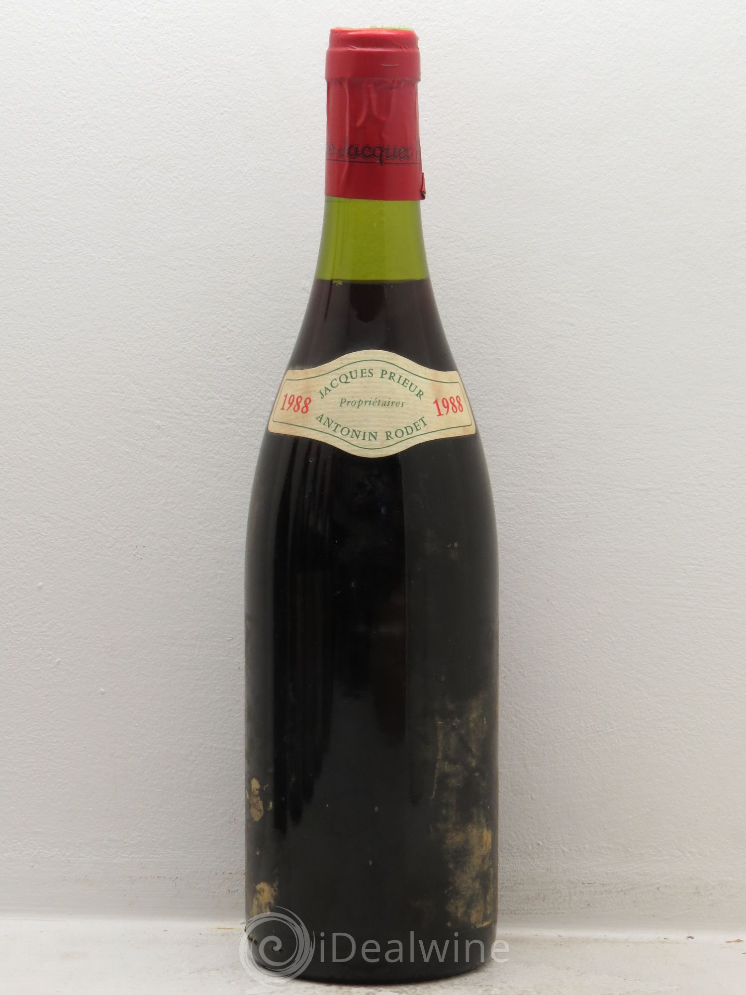Chambertin Grand Cru Jacques Prieur (Domaine) 1988 - Lot de 1 bouteille - 0