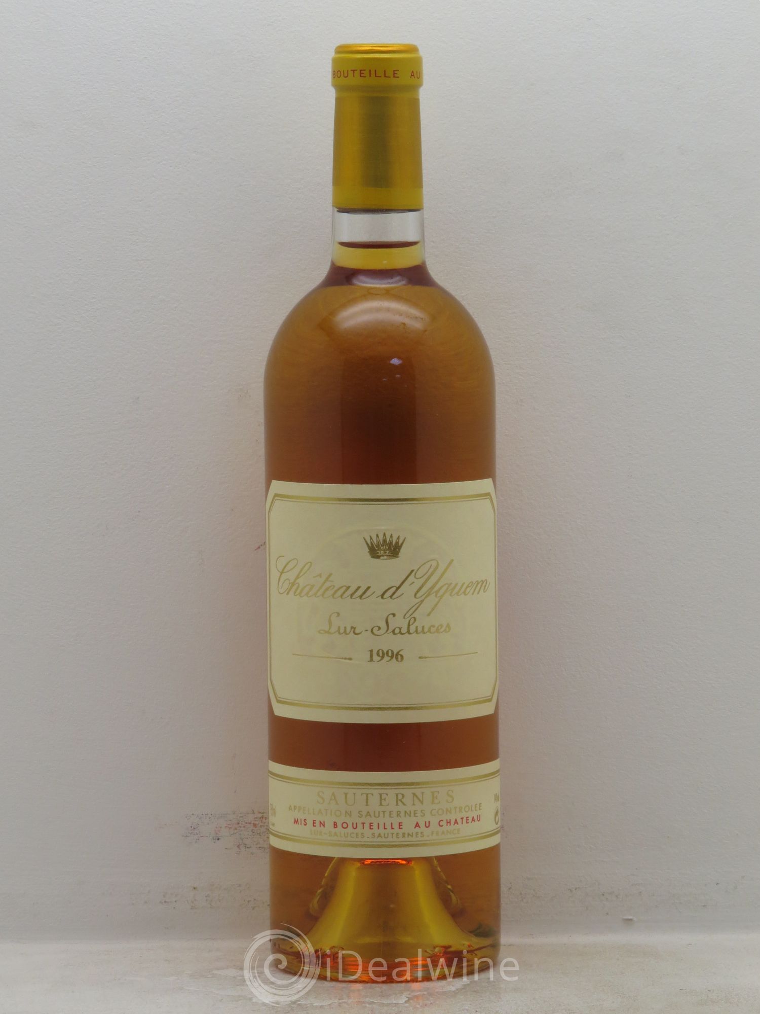 Château d' Yquem 1er Cru Classé Supérieur 1996 - Lotto di 1 bottiglia - 0