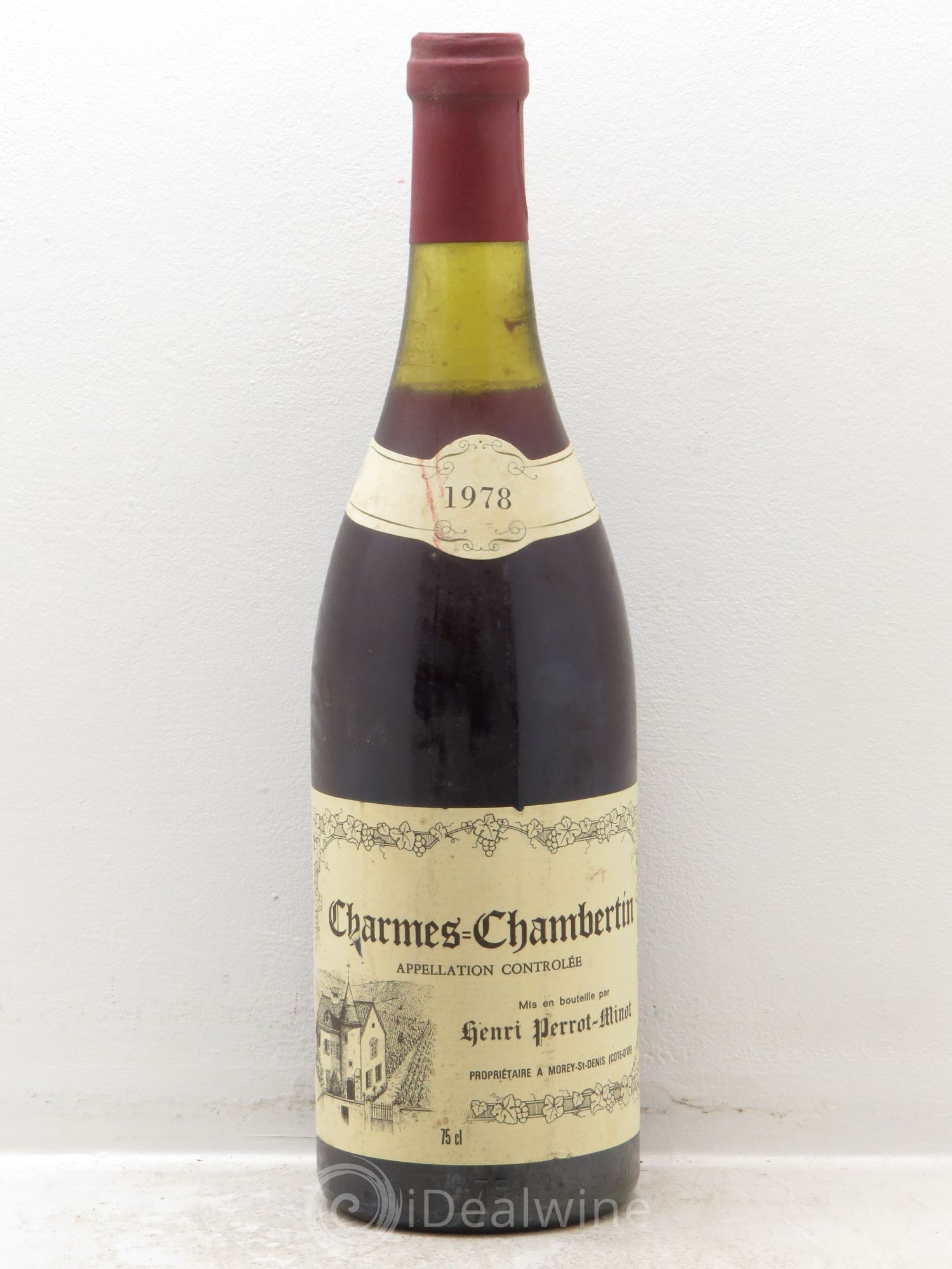 Charmes-Chambertin Grand Cru Domaine Perrot-Minot 1978 - Lot de 1 bouteille - 0