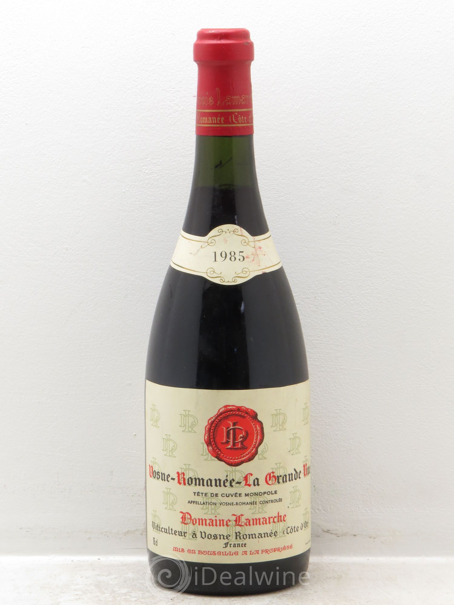 Vosne-Romanée Lamarche (Domaine) La Grande Rue 1985 - Lot de 1 bouteille - 0