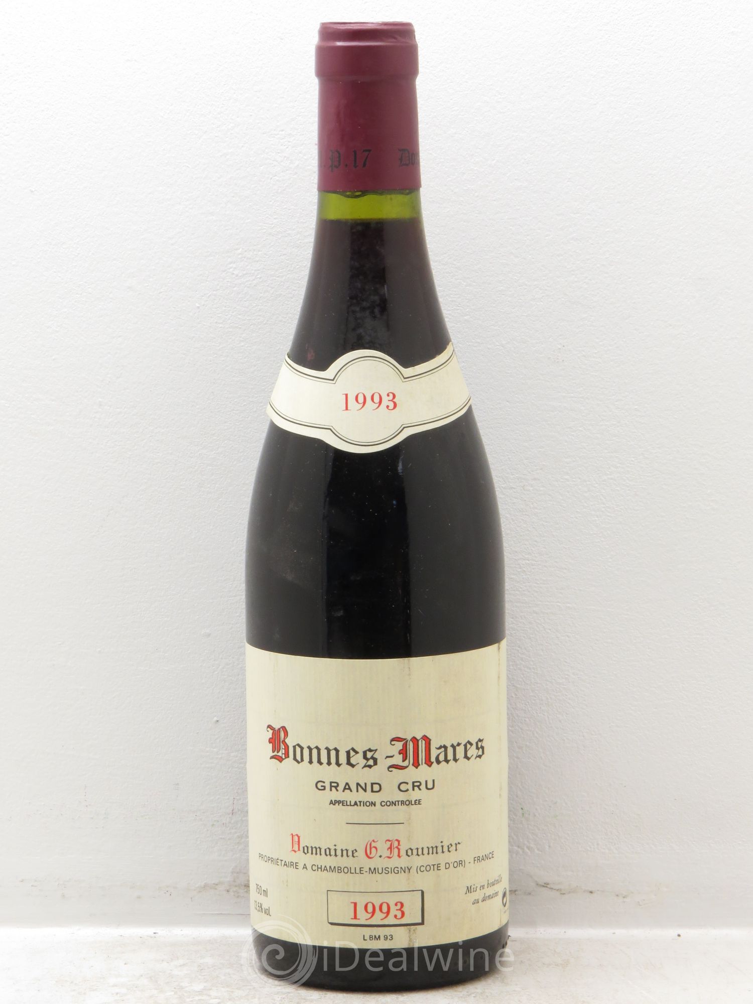 Bonnes-Mares Grand Cru Georges Roumier (Domaine) 1993 - Lot de 1 bouteille - 0