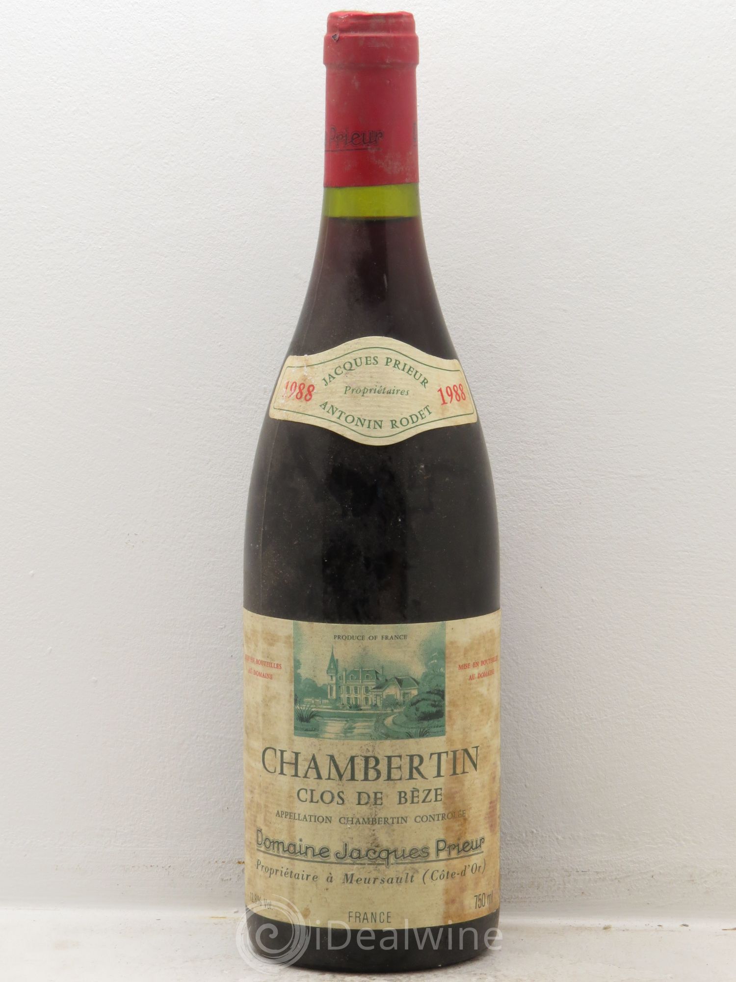 Chambertin Clos de Bèze Grand Cru Jacques Prieur (Domaine) 1988 - Lot de 1 bouteille - 0