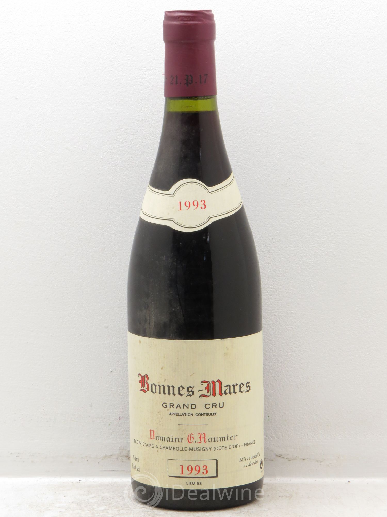 Bonnes-Mares Grand Cru Georges Roumier (Domaine) 1993 - Lot de 1 bouteille - 0
