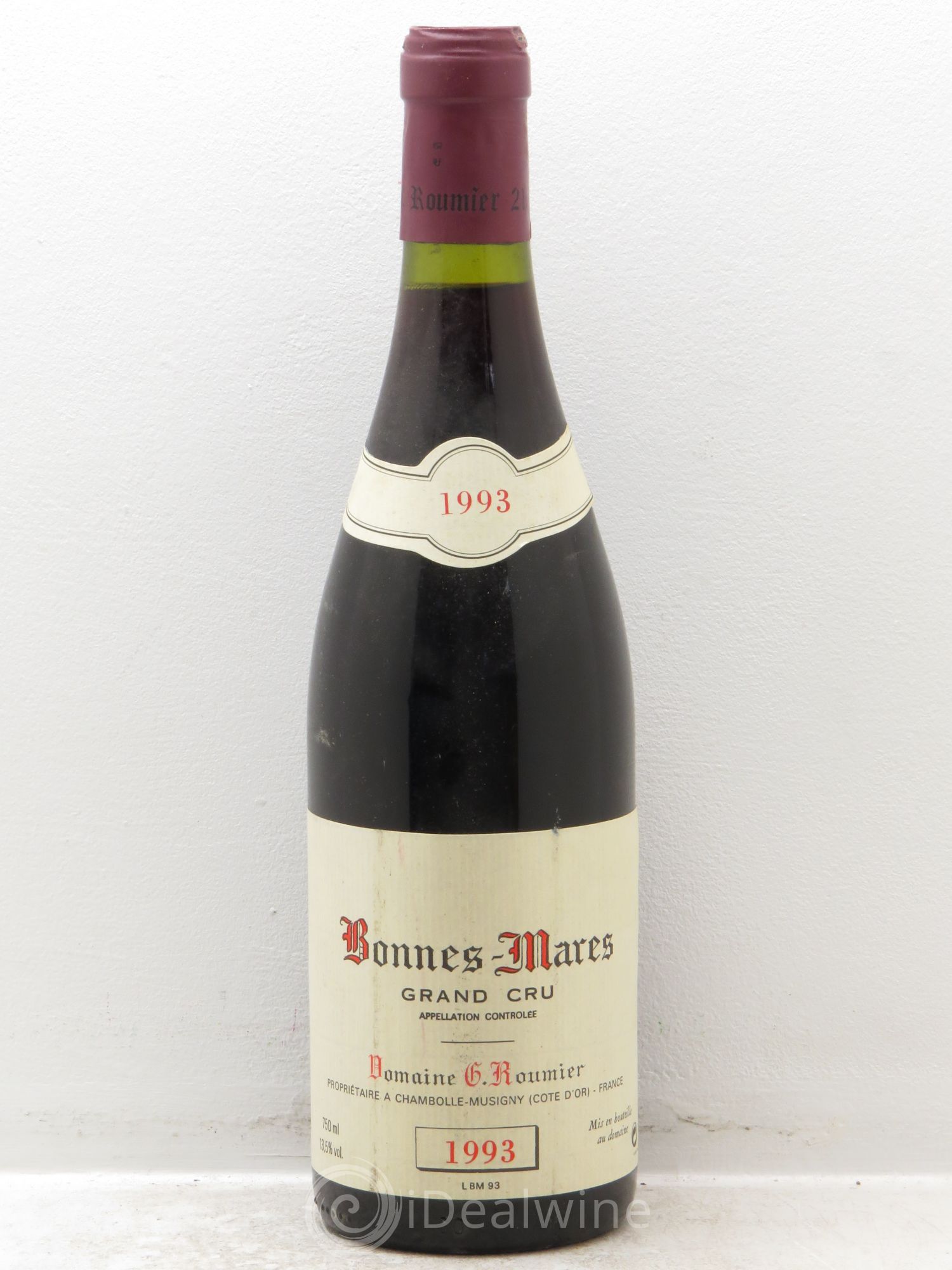 Bonnes-Mares Grand Cru Georges Roumier (Domaine) 1993 - Lot de 1 bouteille - 0