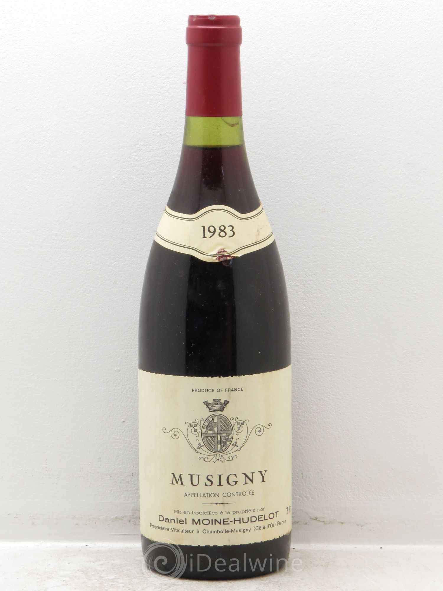Musigny Grand Cru Moine-Hudelot (Domaine) 1983 - Lot de 1 bouteille - 0