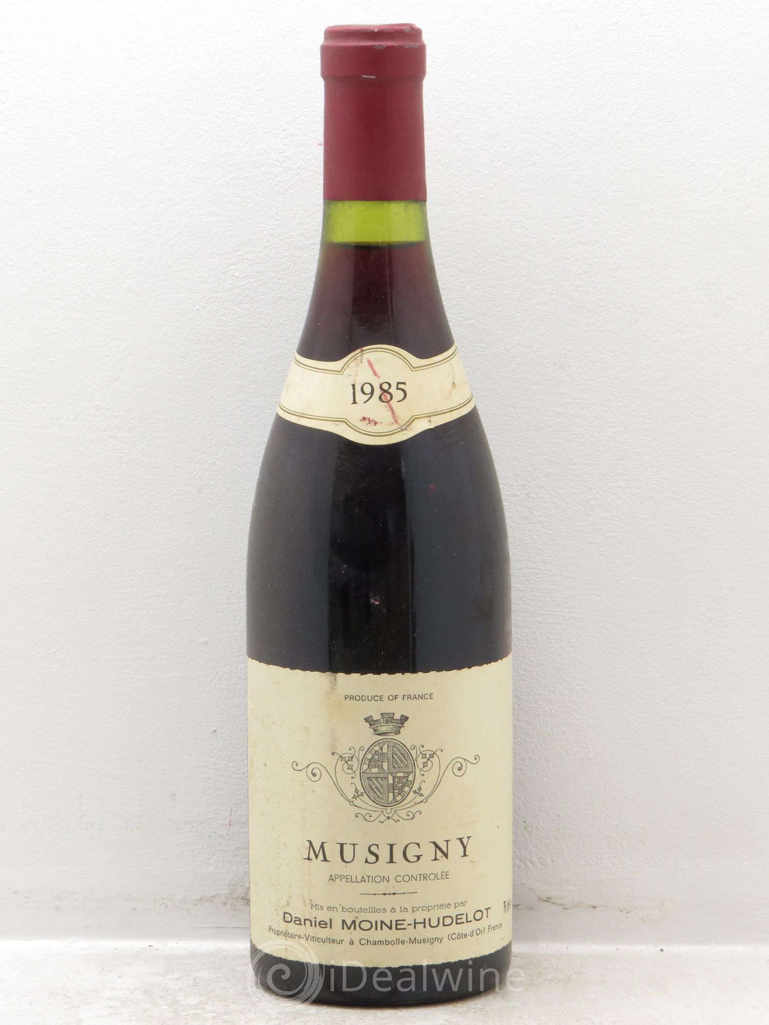 Musigny Grand Cru Moine-Hudelot (Domaine) 1985 - Lot de 1 bouteille - 0