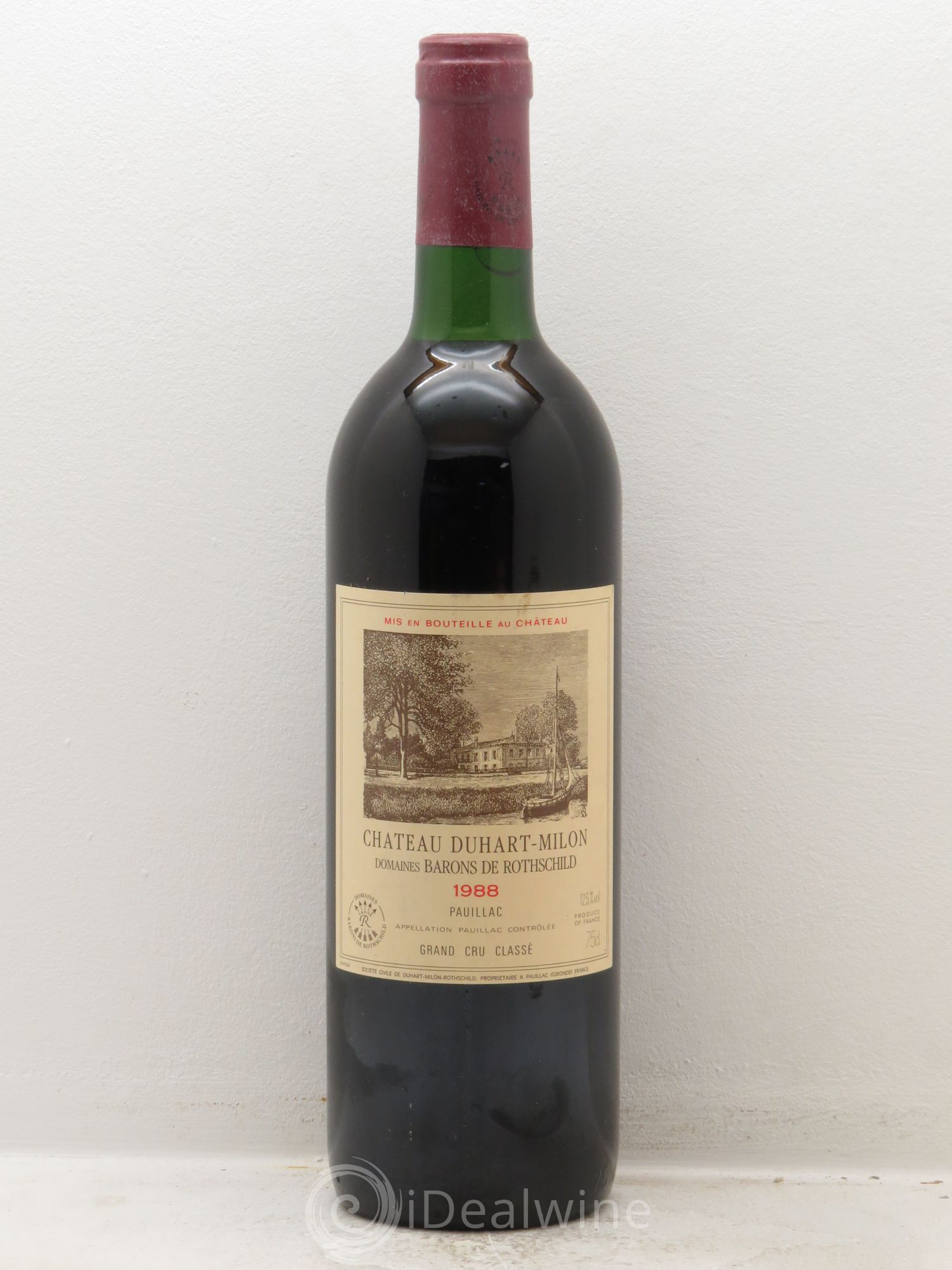 Château Duhart-Milon 4ème Grand Cru Classé 1988 - Lot de 1 bouteille - 0