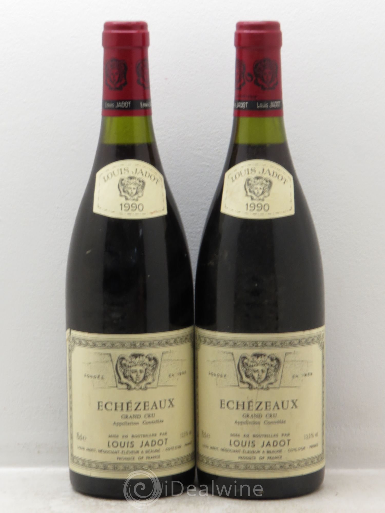 Echezeaux Grand Cru 1990 - Lot de 2 bouteilles - 0