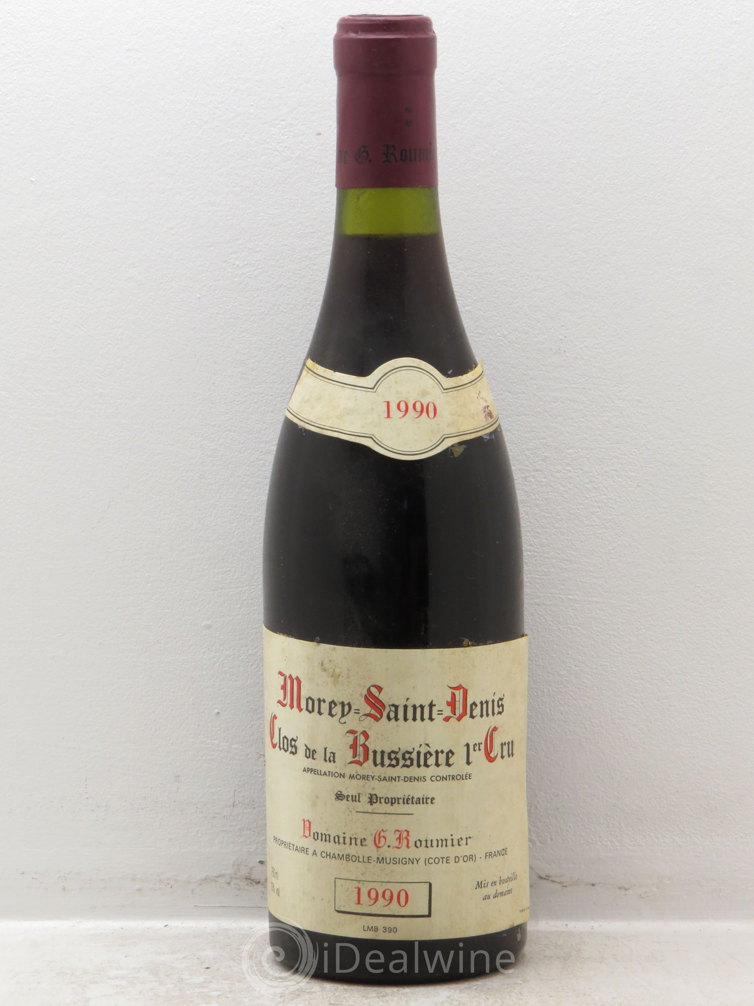 Morey-Saint-Denis 1er Cru Clos de la Bussière Georges Roumier (Domaine) 1990 - Lot de 1 bouteille - 0