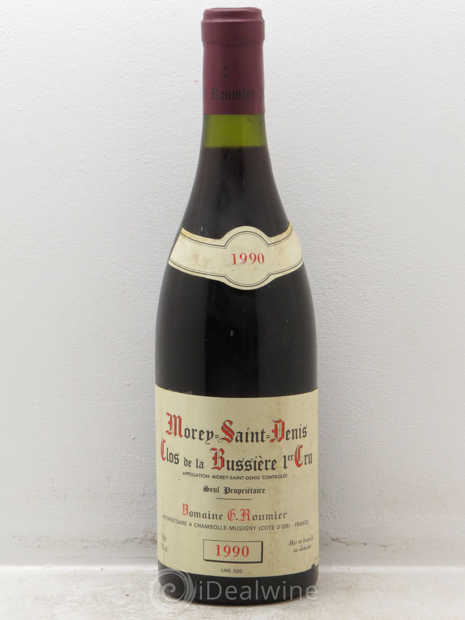 Morey-Saint-Denis 1er Cru Clos de la Bussière Georges Roumier (Domaine) 1990 - Lot de 1 bouteille - 0