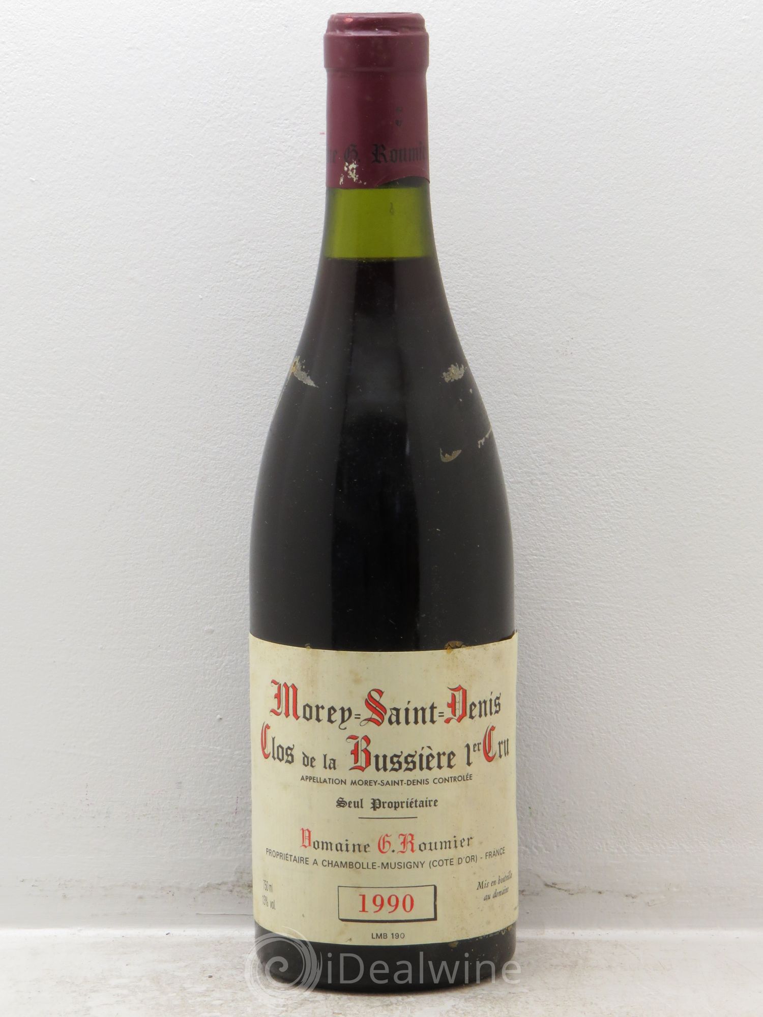Morey-Saint-Denis 1er Cru Clos de la Bussière Georges Roumier (Domaine) 1990 - Lot de 1 bouteille - 0