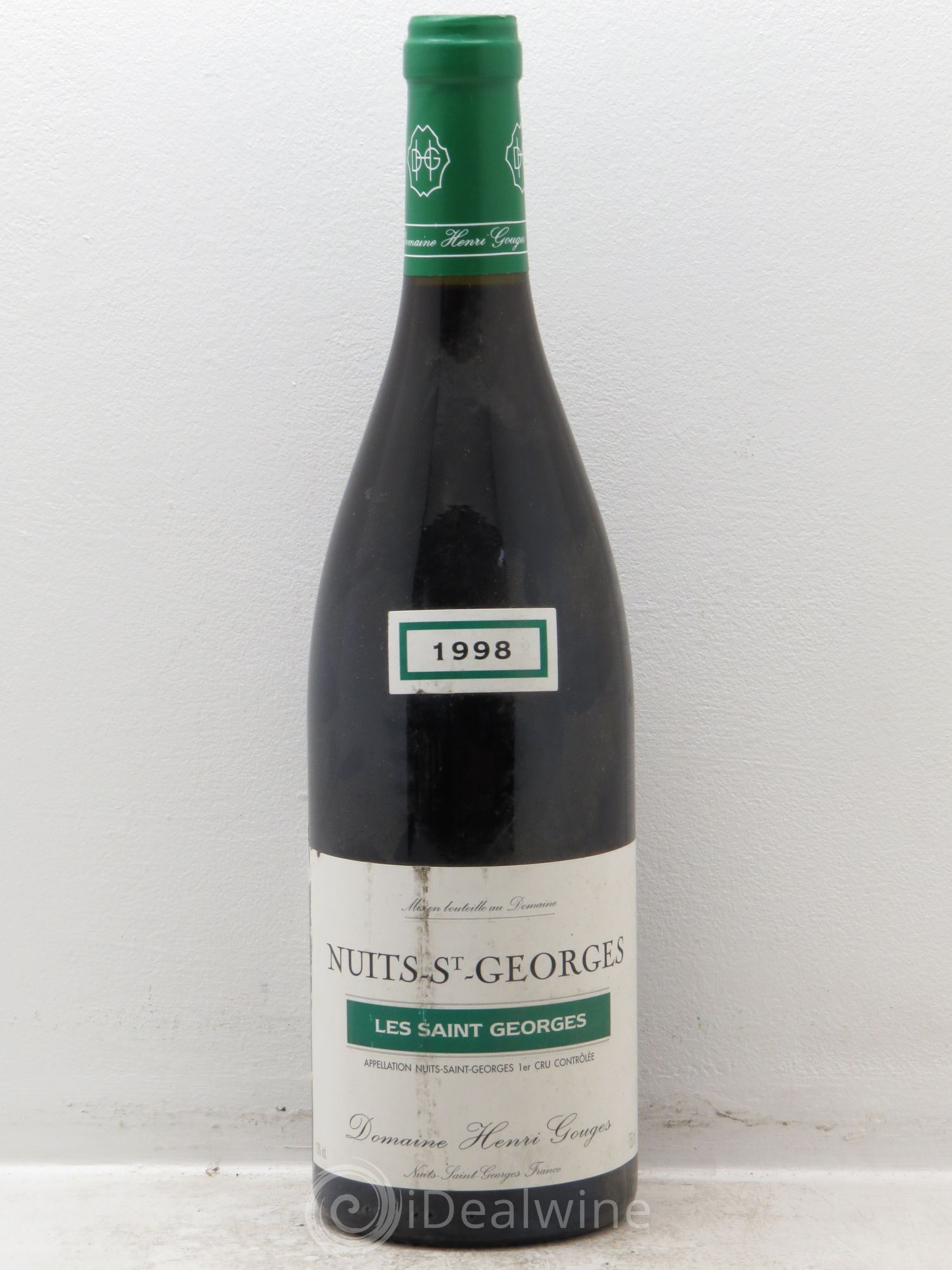 Nuits-Saint-Georges 1er Cru Les Saints Georges Henri Gouges 1998 - Lot de 1 bouteille - 0