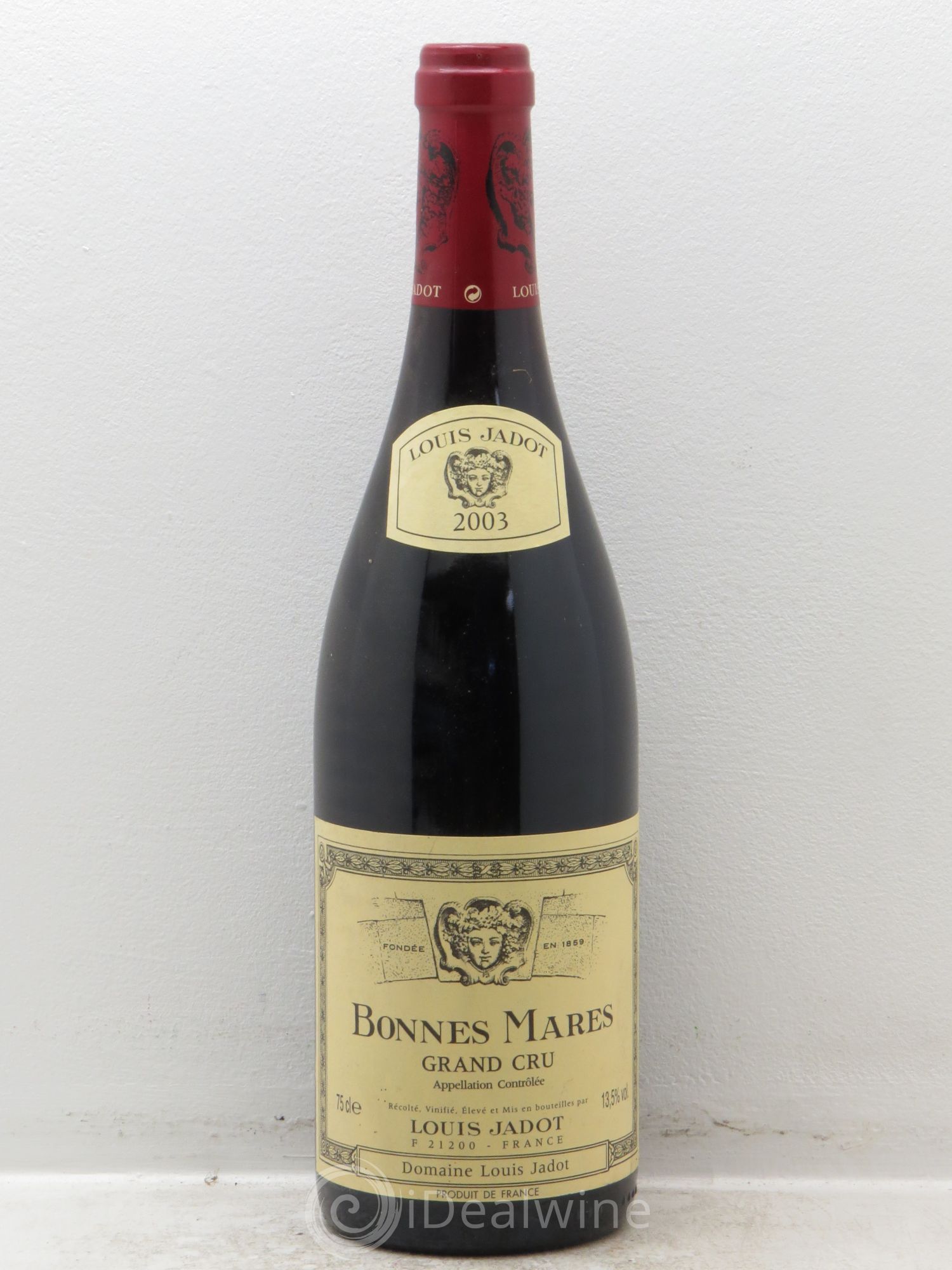 Bonnes-Mares Grand Cru Domaine Louis Jadot 2003 - Lot de 6 bouteilles - 0
