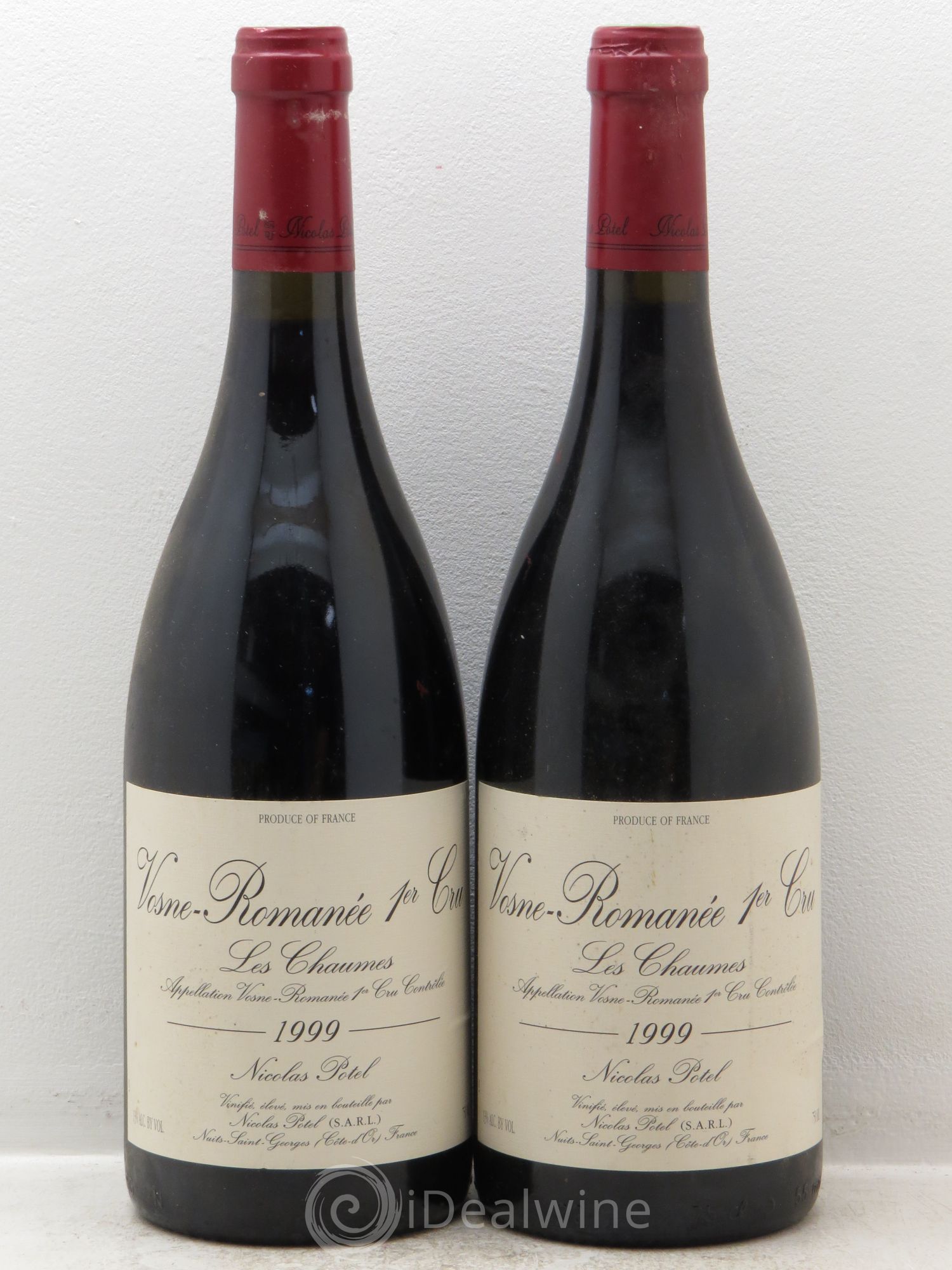 Vosne-Romanée 1er Cru Potel 1999 - Lot de 2 bouteilles - 0