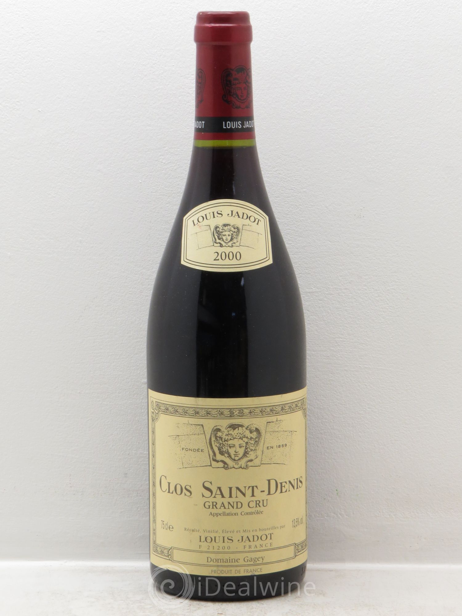 Clos Saint-Denis Grand Cru Maison Louis Jadot 2000 - Lot de 1 bouteille - 0