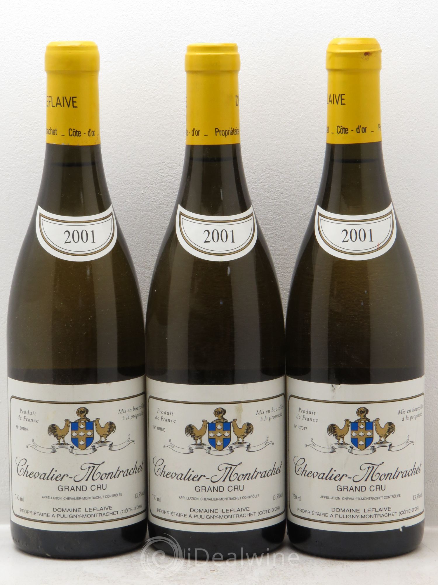 Chevalier-Montrachet Grand Cru Leflaive (Domaine) 2001 - Lot de 3 bouteilles - 0