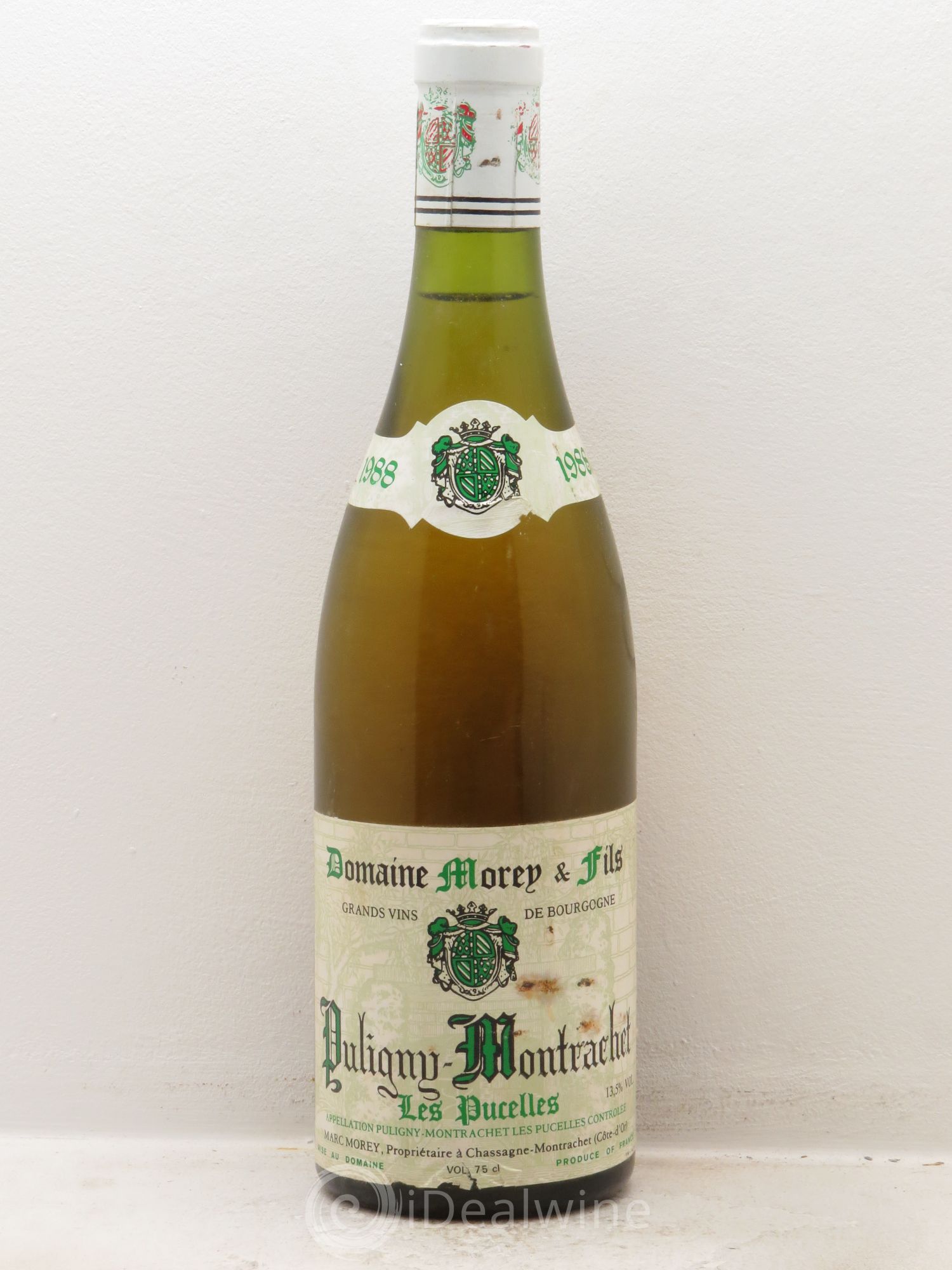 Puligny-Montrachet 1er Cru Marc Morey 1988 - Posten von 1 Flasche - 0