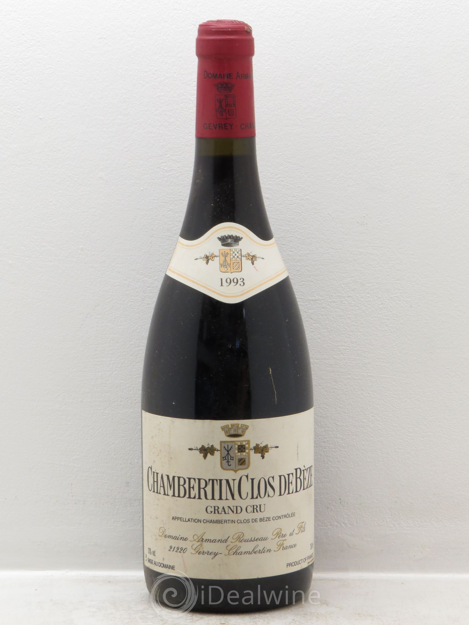 Chambertin Clos de Bèze Grand Cru Armand Rousseau (Domaine) 1993 - Lot de 1 bouteille - 0