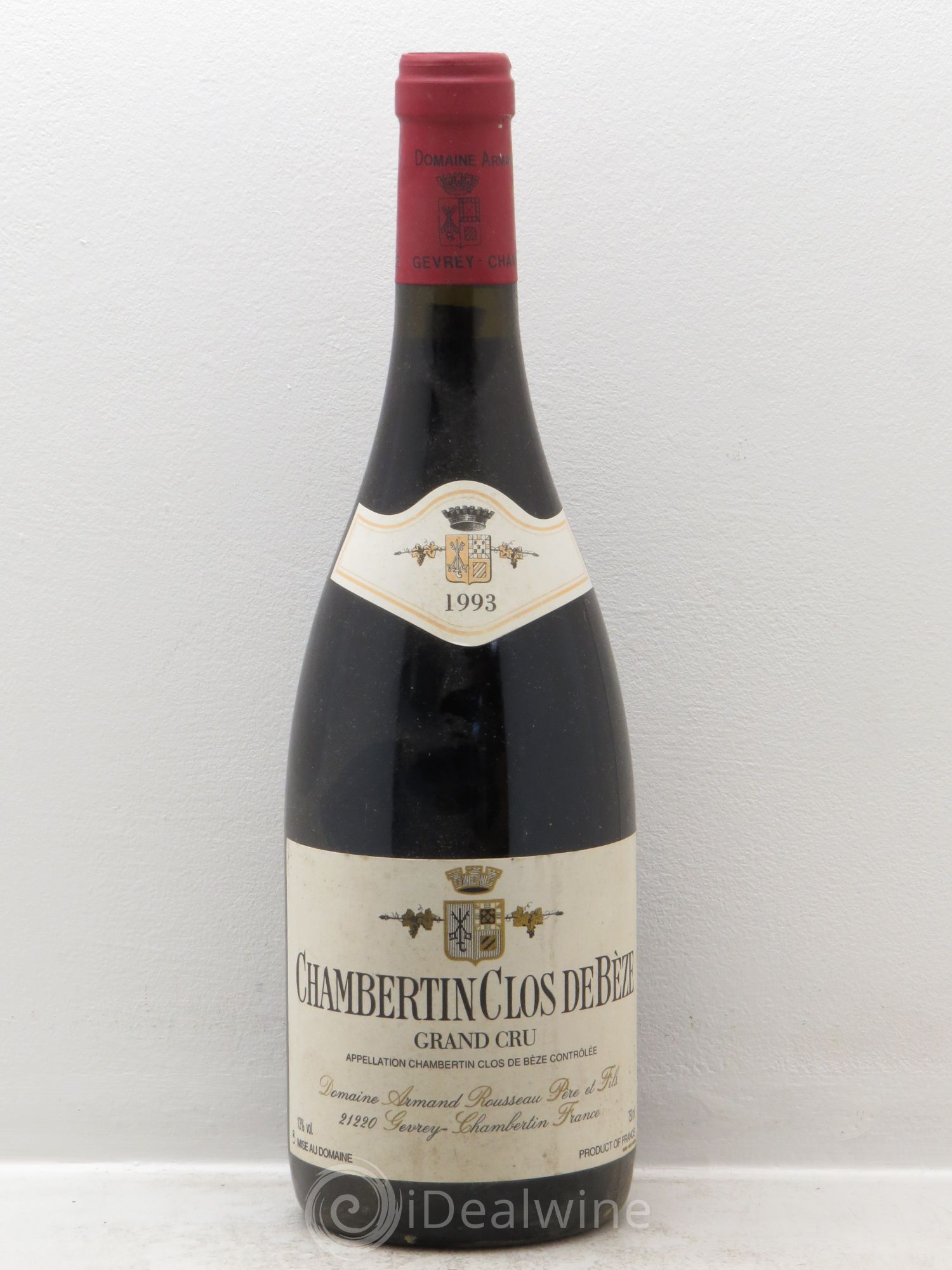 Chambertin Clos de Bèze Grand Cru Armand Rousseau (Domaine) 1993 - Lot de 1 bouteille - 0