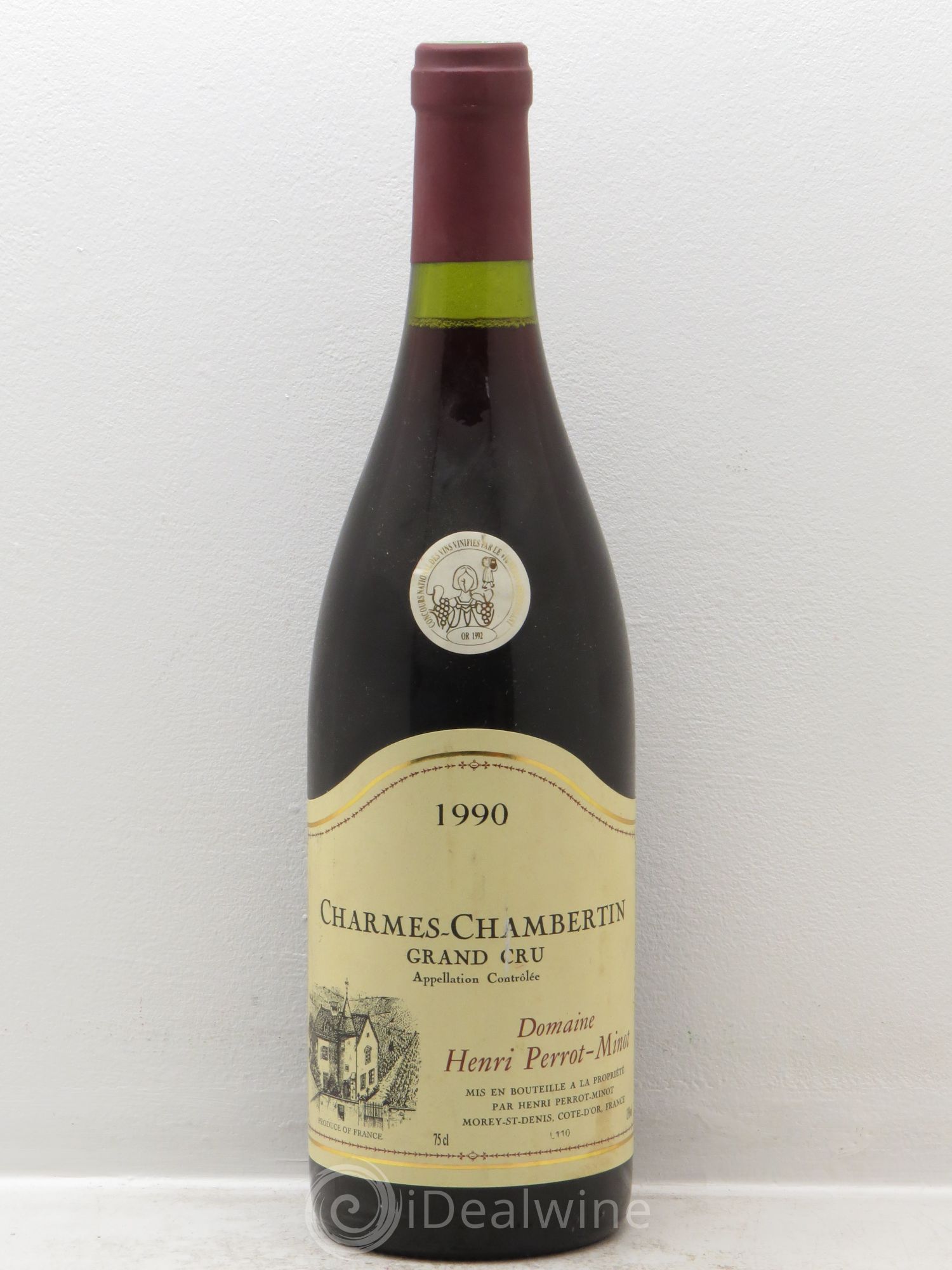 Charmes-Chambertin Grand Cru 1990 - Lot de 1 bouteille - 0