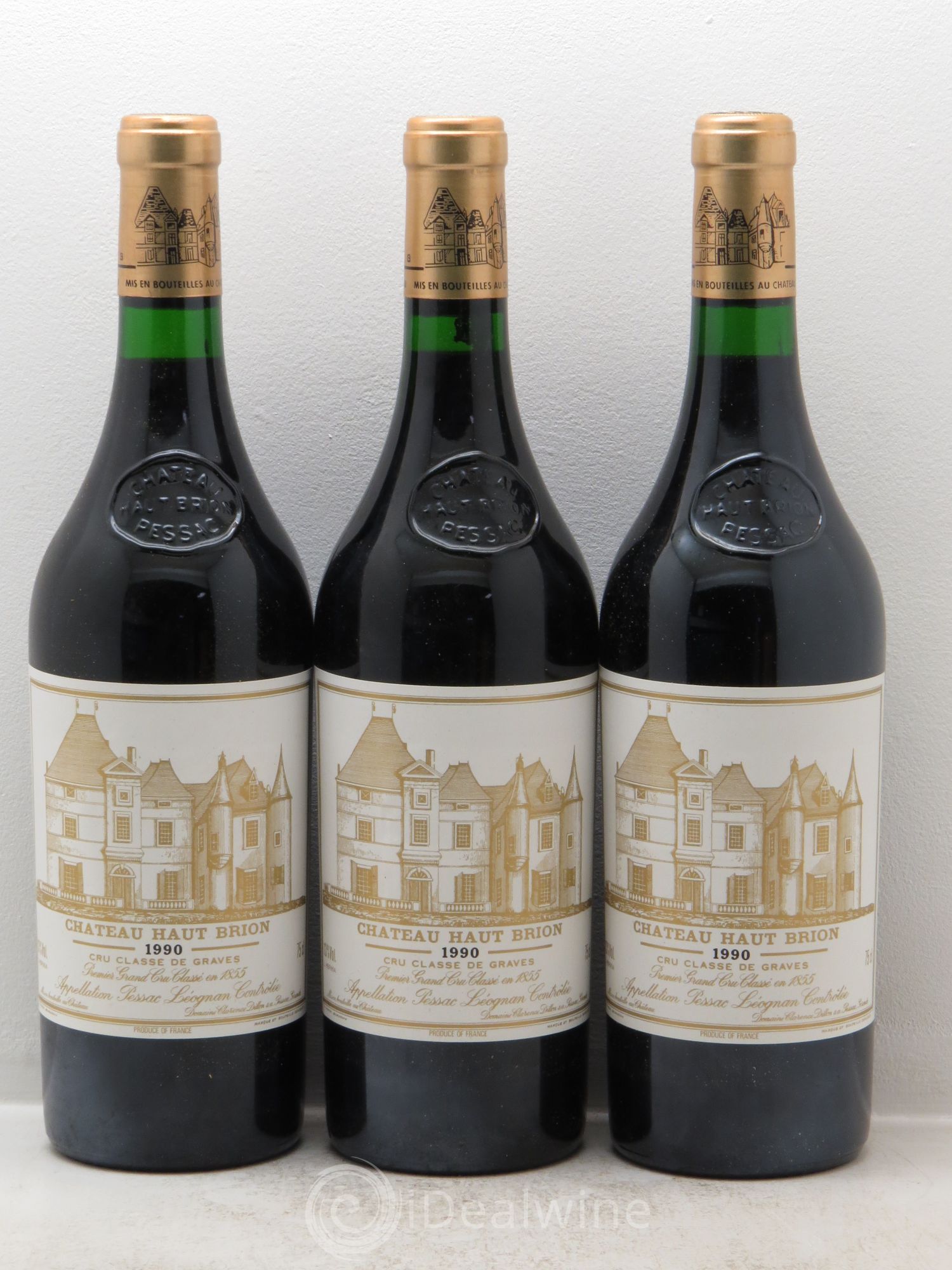 Château Haut Brion 1er Grand Cru Classé 1990 - Lot de 6 bouteilles - 2